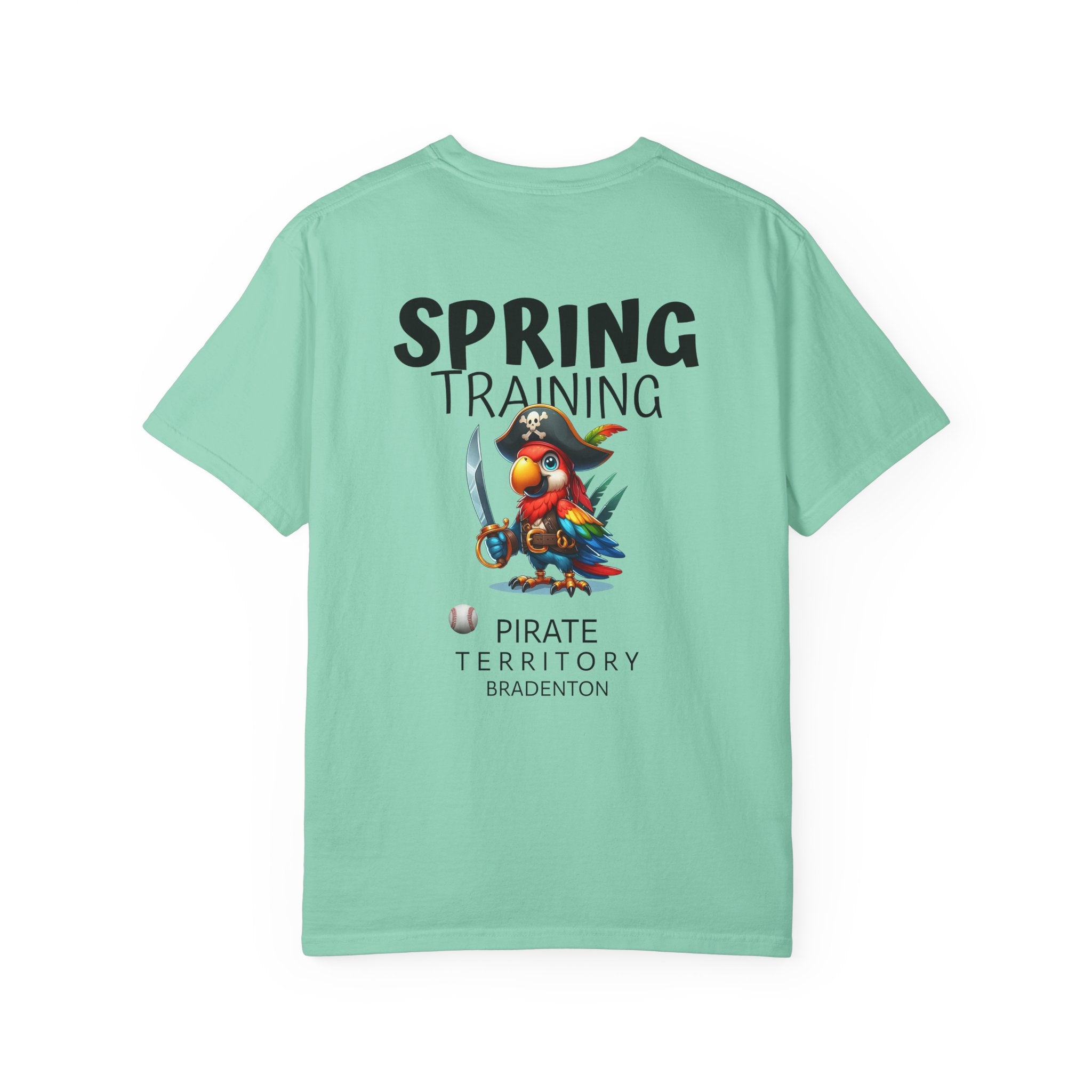 10 - Tee Multi Colors Spring Training Pirate -  Minimalist Initials T-Shirt