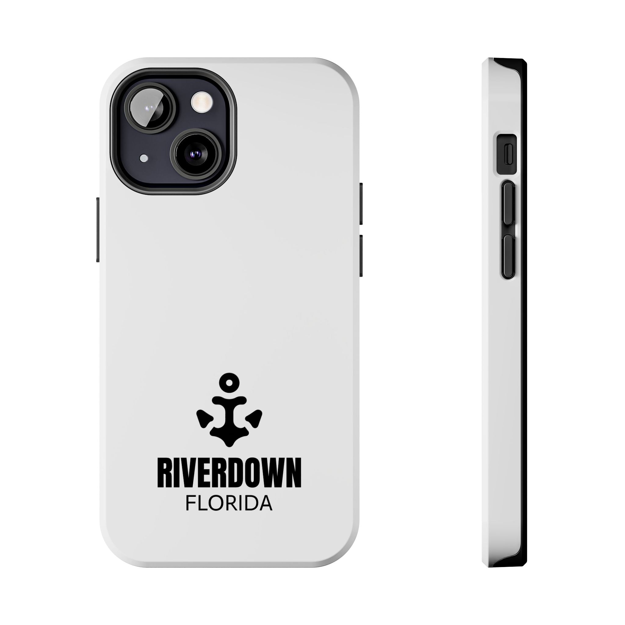 924 - Phone Case White Cap Riverdown Florida Tough Phone Case – Slim Protective iPhone Cover with R|D Logo