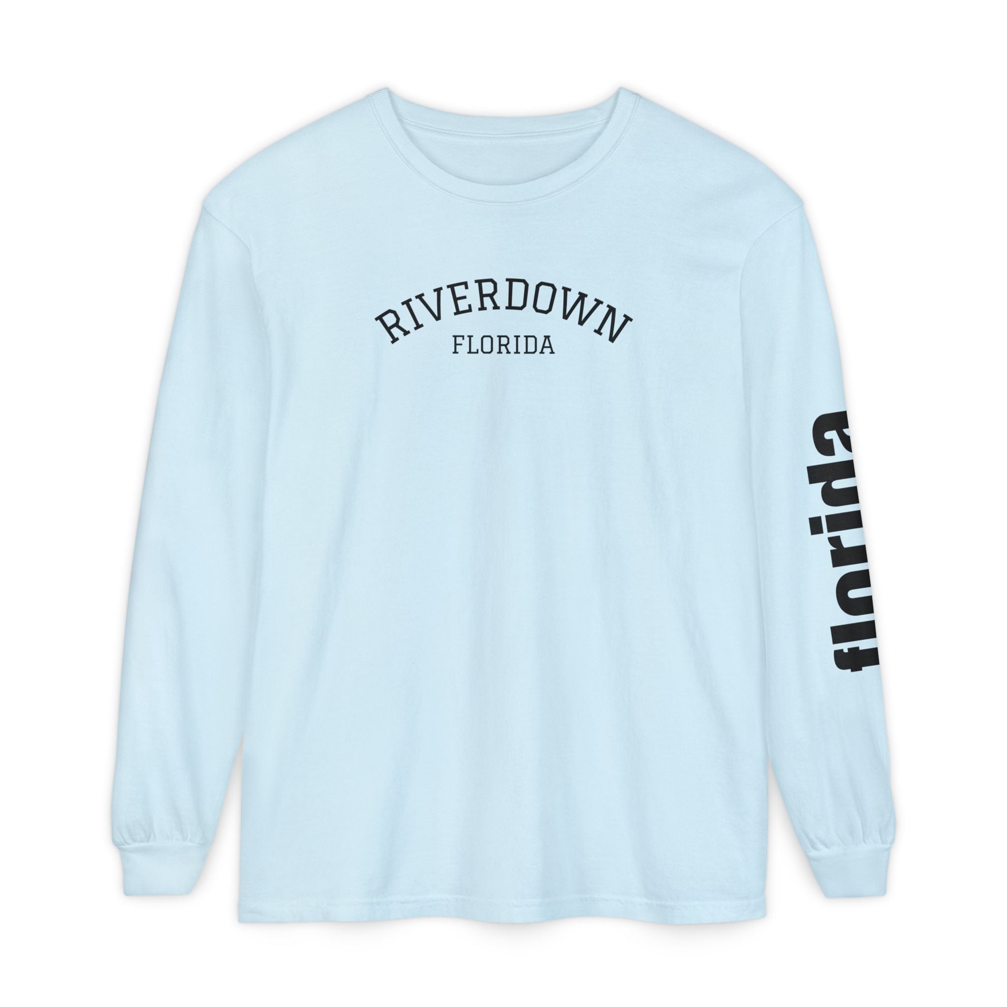 2 - Long Sleeve Tee Multi Colors 'R|D' — Florida Sleeve Graphic
