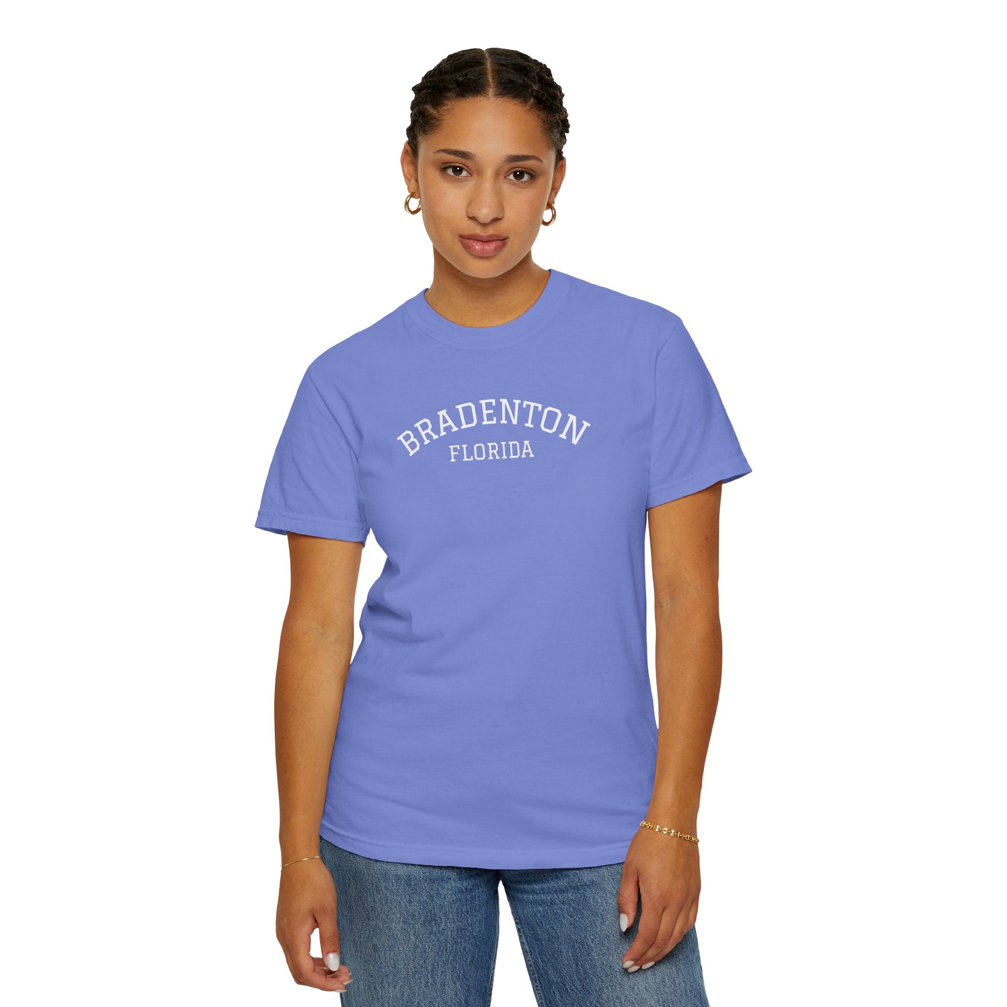 10 - Tee Multi Colors DOWNTOWN Minimalist Initials T-Shirt