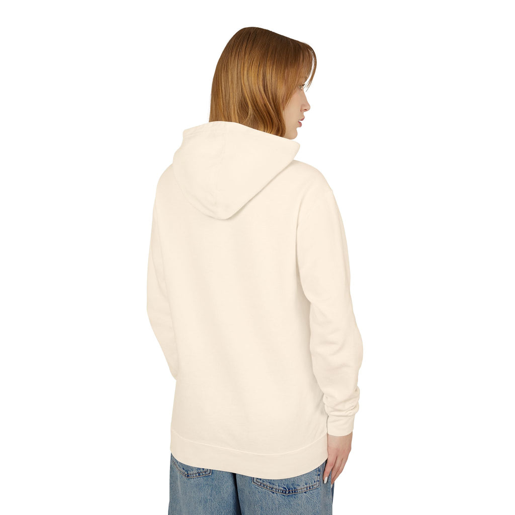 4 - Hoodie Multi Colors Collegiate Logo Hoodie — Lightweight Pastel Blue Sweatshirt