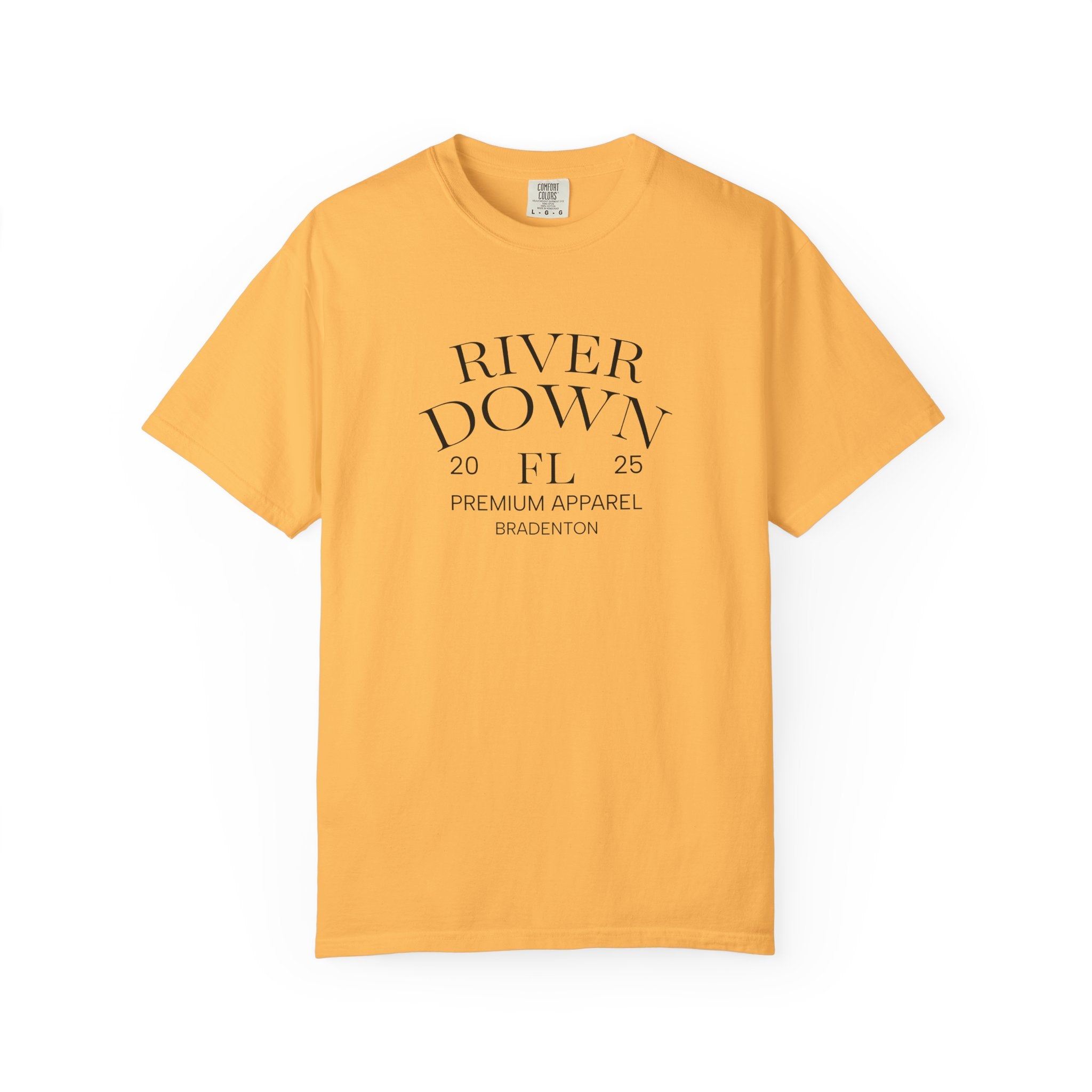 101 -  Tee Multi Colors Monogram R|D Plain Back Classic Tee — Minimalist Initials T-Shirt