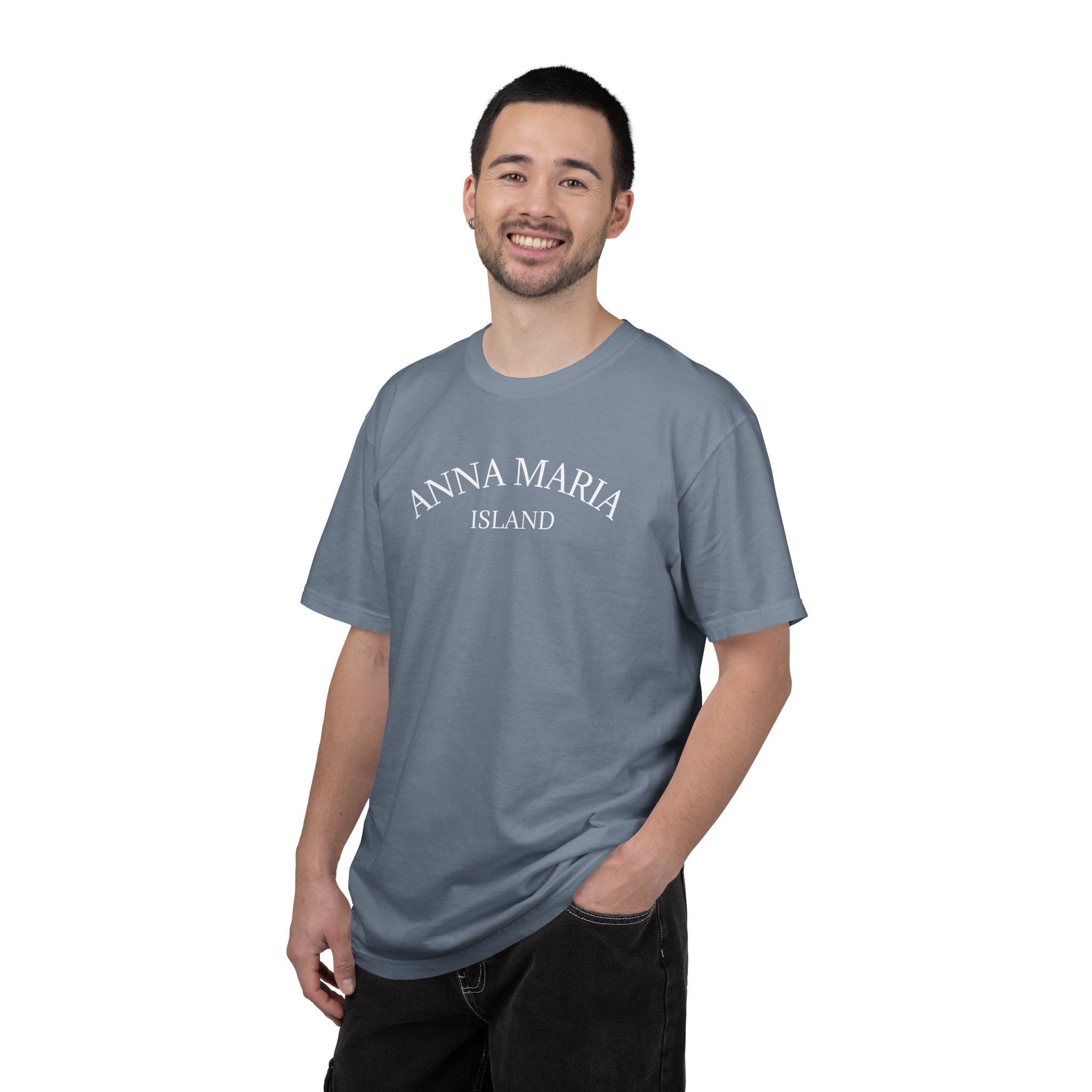 10 - Tee Multi Colors Sunset Relaxation — Minimalist Initials T-Shirt