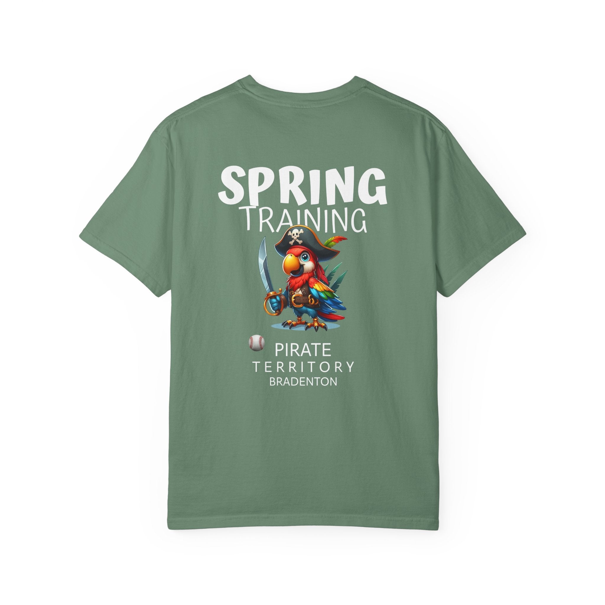 10 - Tee Multi Colors Spring Training Pirate -  Minimalist Initials T-Shirt