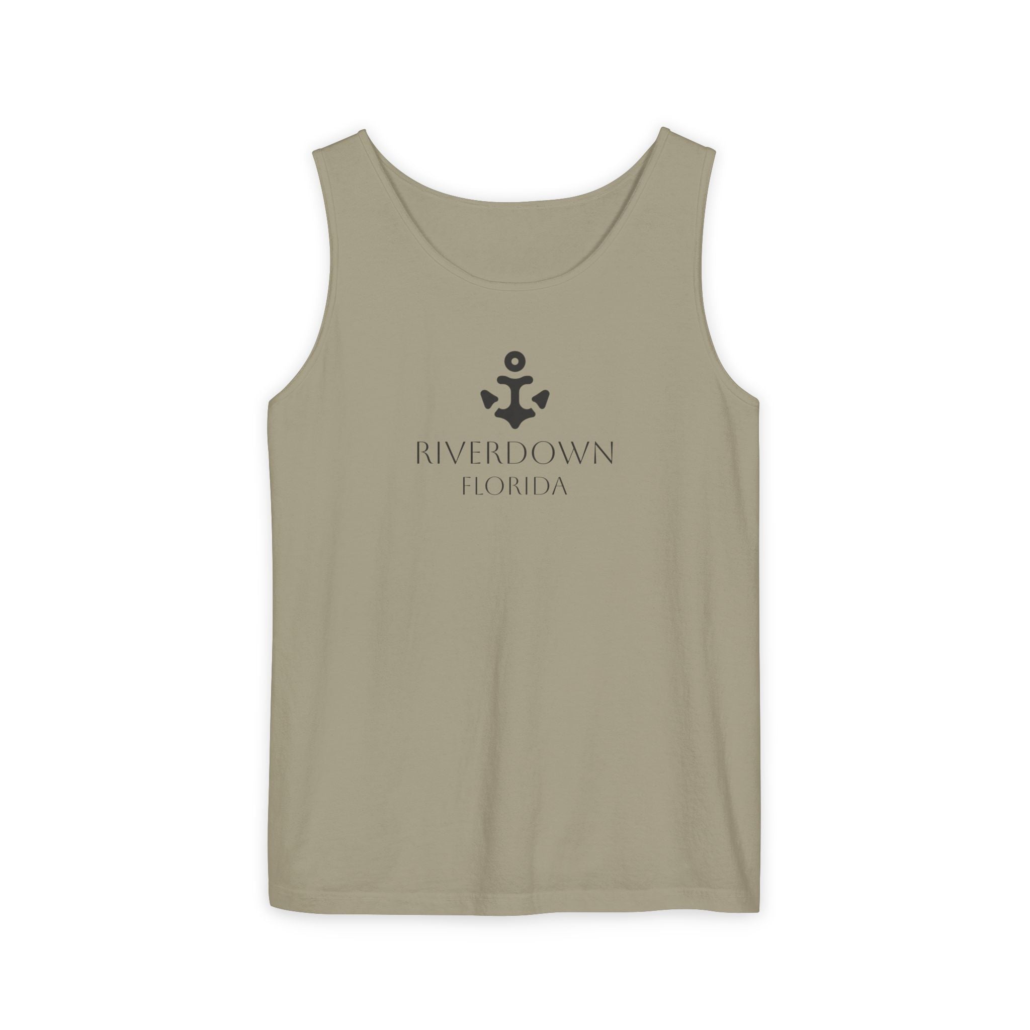 14 - Tank Top Multi Colors Coral Minimalist 'R|D' Monogram Tank Top — Lightweight Casual Summer Tee