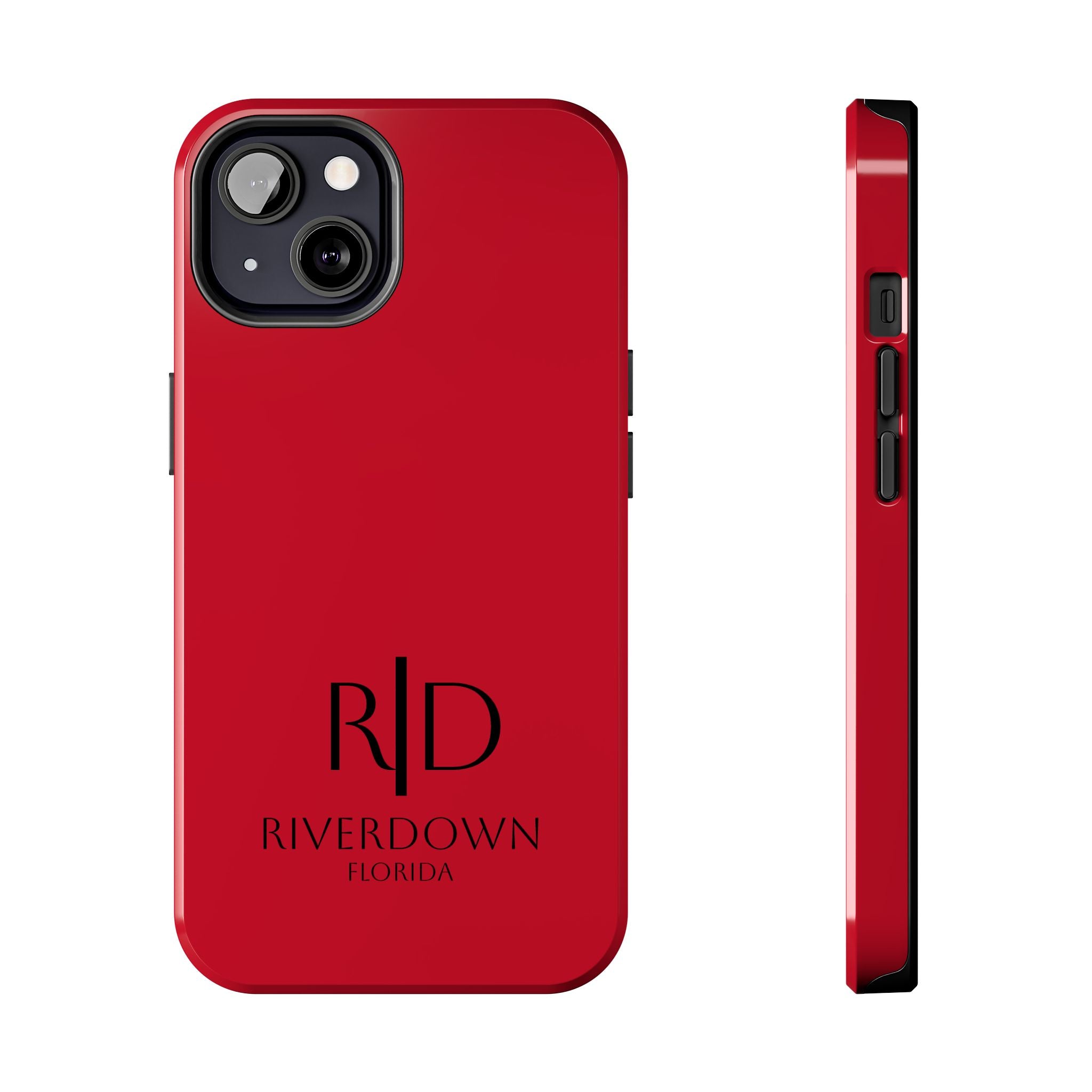 924 - Phone Case Red Berry Riverdown Florida Tough Phone Case – Slim Protective iPhone Cover with R|D Logo