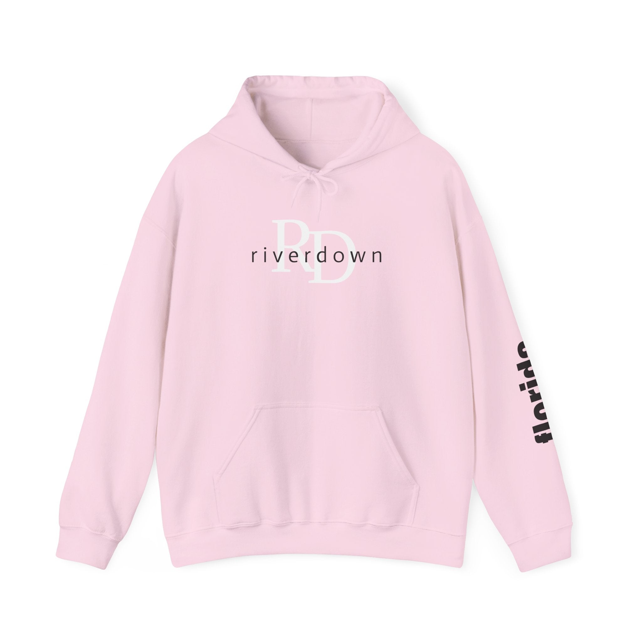 4 - Unisex Heavy RD Overlay Hooded Sweatshirt