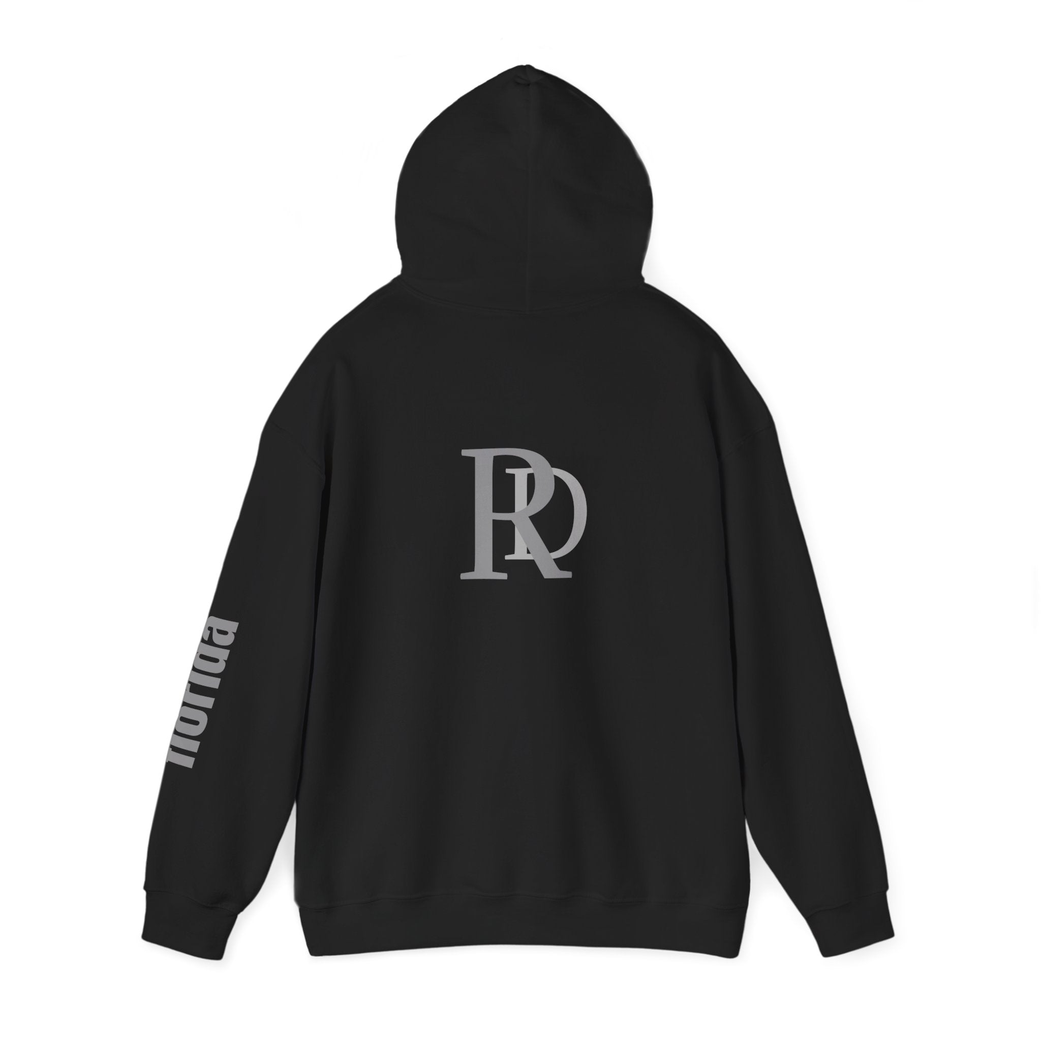 4 - Unisex Heavy RD Overlay Hooded Sweatshirt