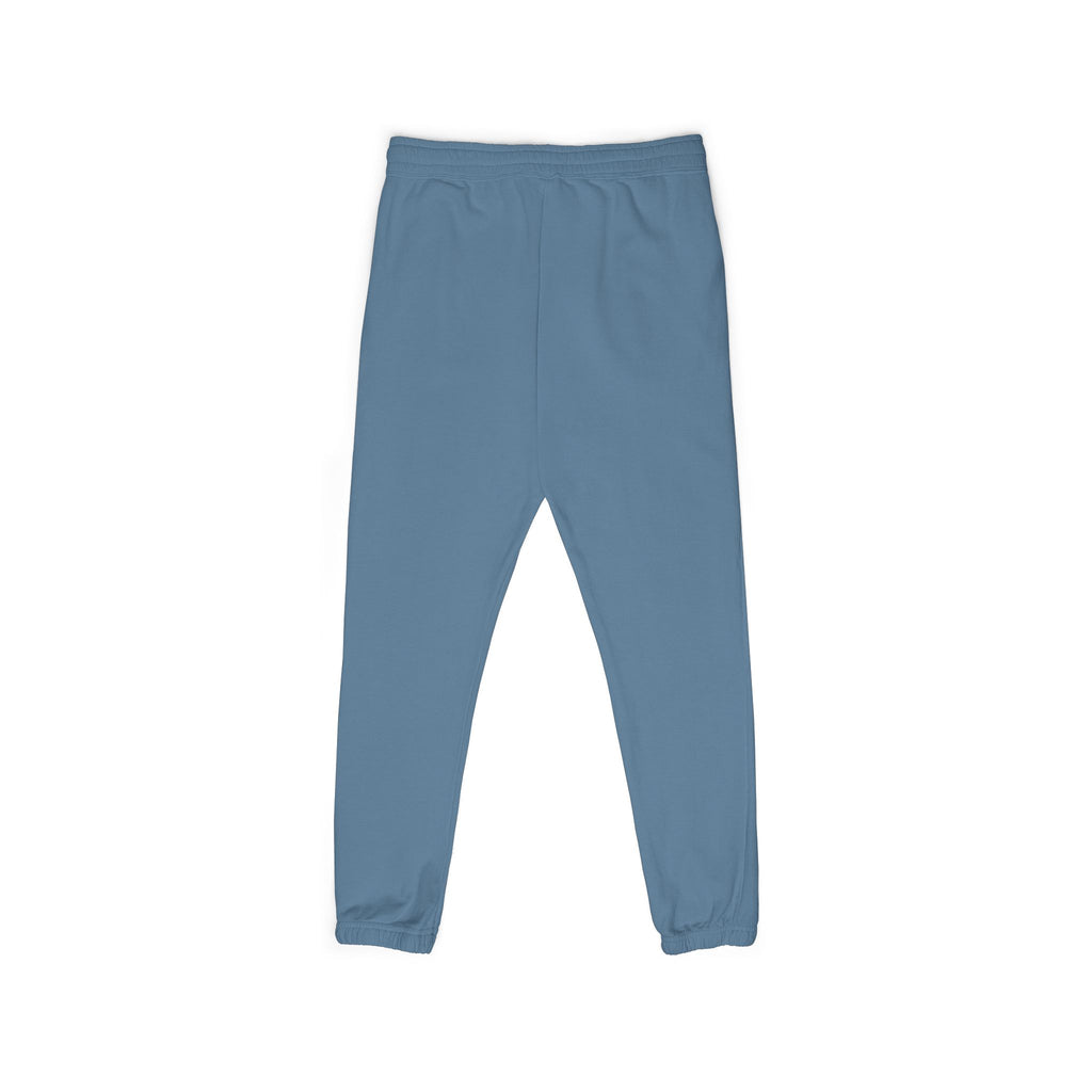 6 - Pants Sweats Vertical Script Multi Colors Joggers — Cozy Garment-Dyed Fleece Sweatpants with Side Text