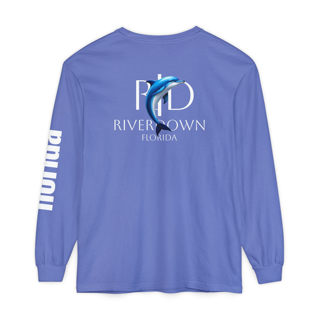 2 - Long Sleeve Tee Multi Colors 'R|D' — Florida Sleeve Graphic