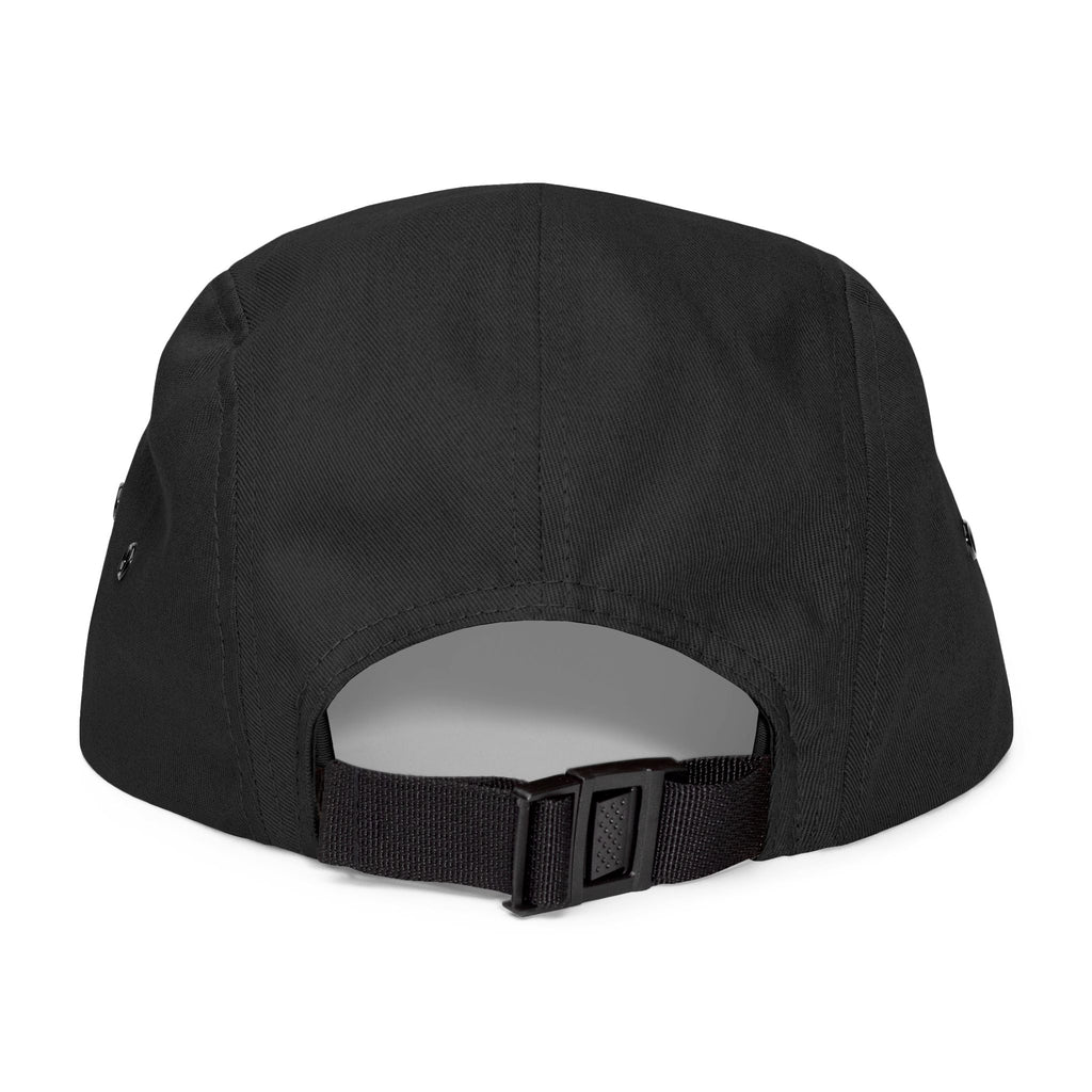92 - Riverdown Embroidered 5-Panel Cap — Minimal Logo Hat for Everyday Wear