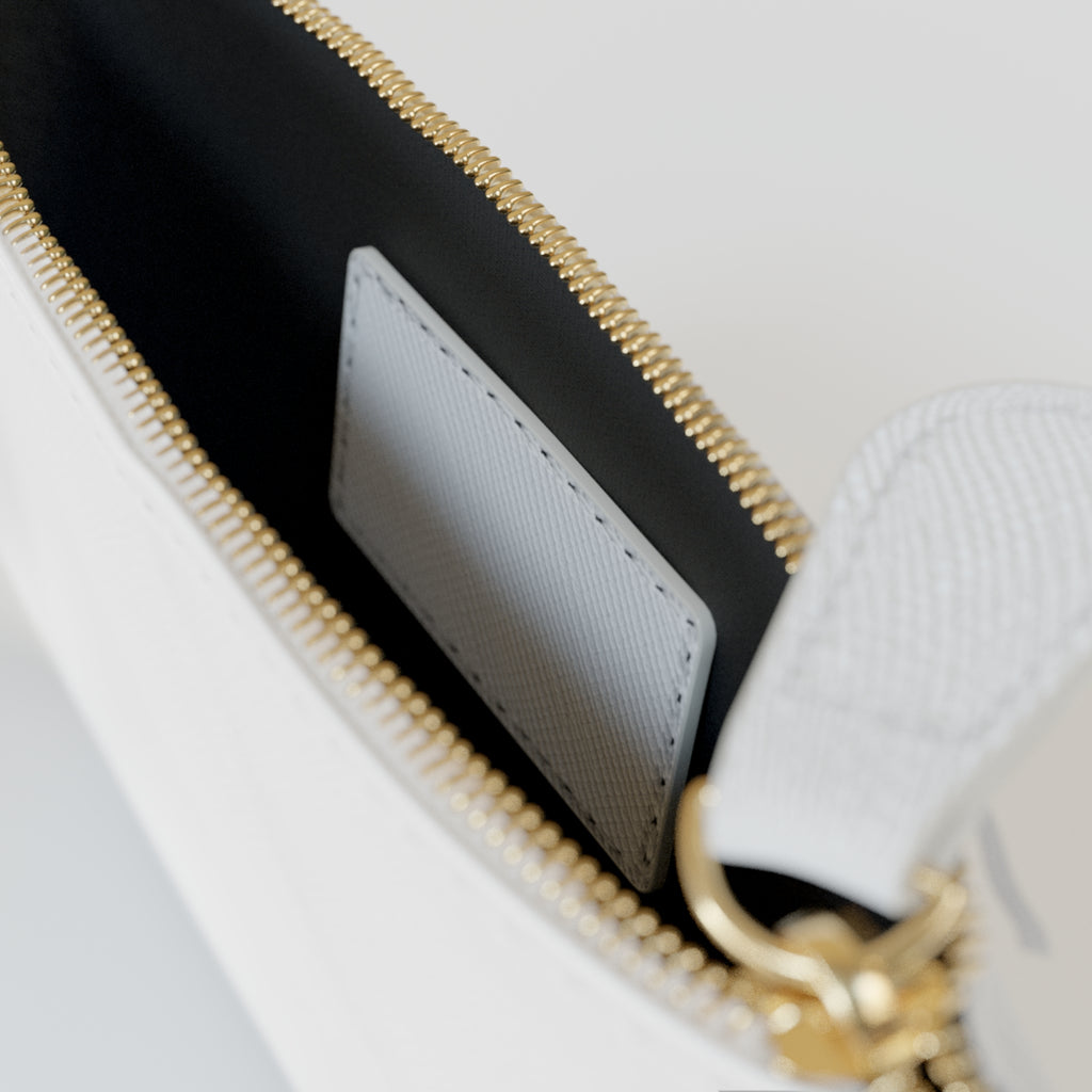 926 - Mini Clutch — Personalized 'RIVERDOWN' Minimalist Zip Pouch