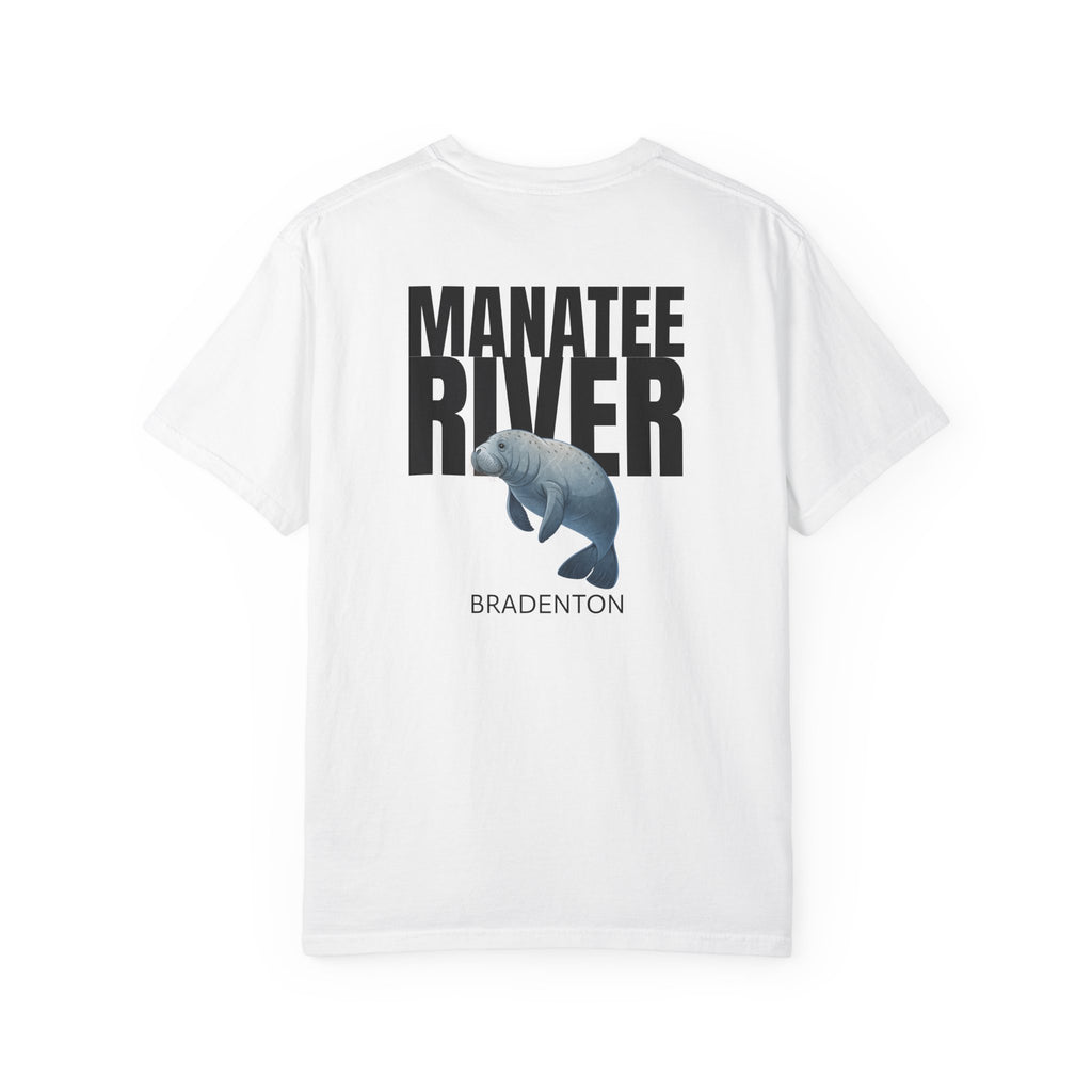 10 - Tee Multi Colors Manatee River Classic Tee — Minimalist Initials T-Shirt