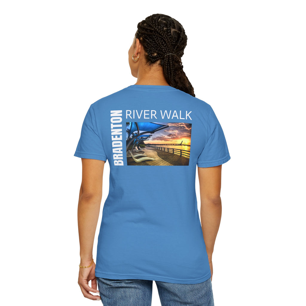 10 - Tee River Walk Bradenton — Minimalist Initials T-Shirt