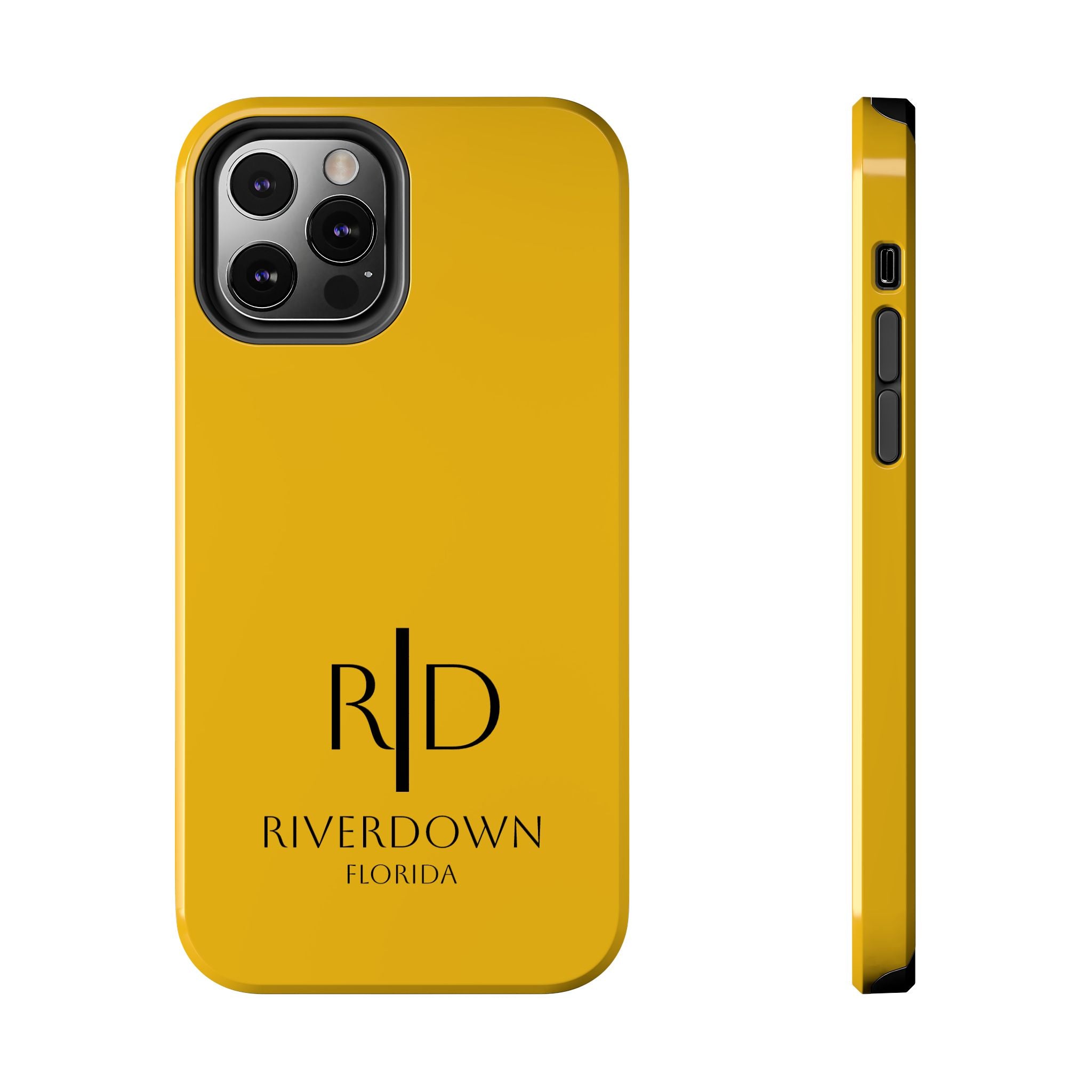 924 - Phone Case Sunburst — Durable Protective Phone Cover with Monogram Logo