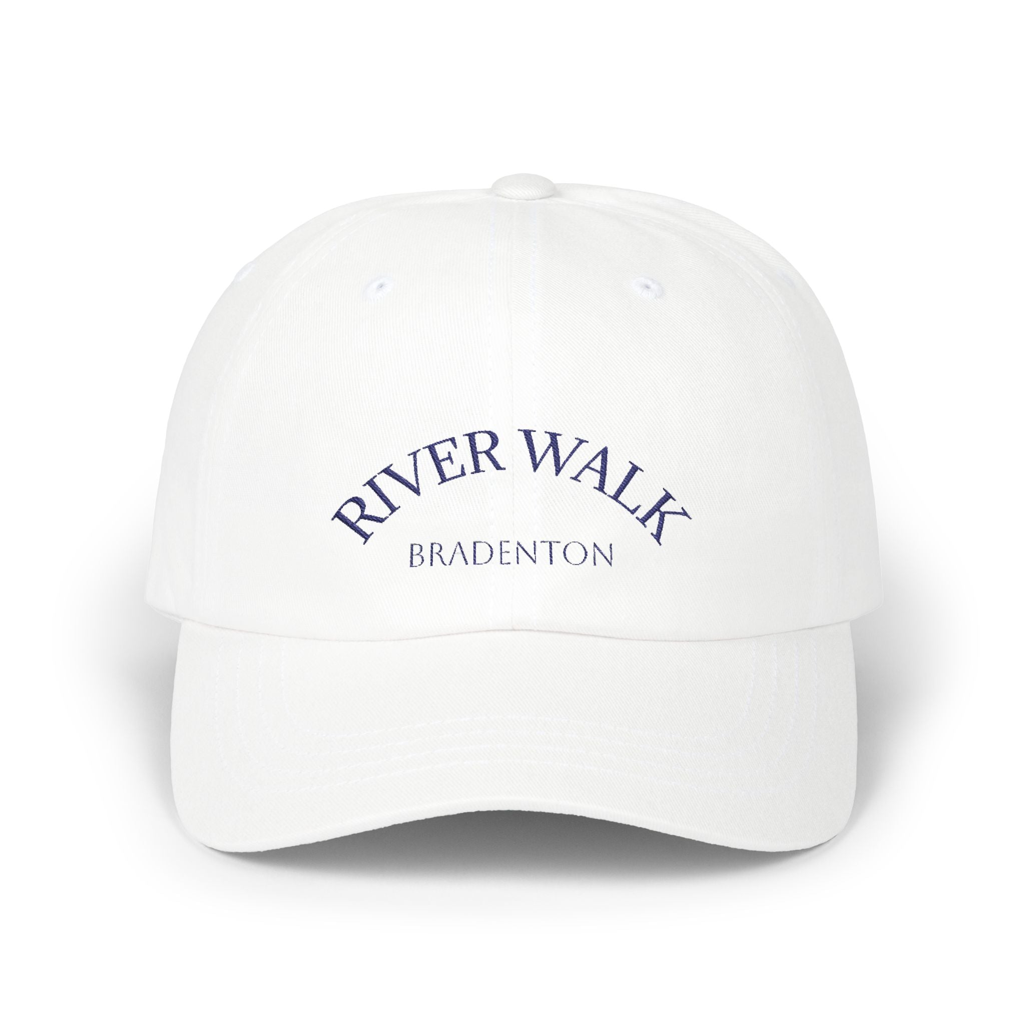 92 - River Walk Bradenton Embroidered Dad Cap — Classic Embroidered Baseball Hat