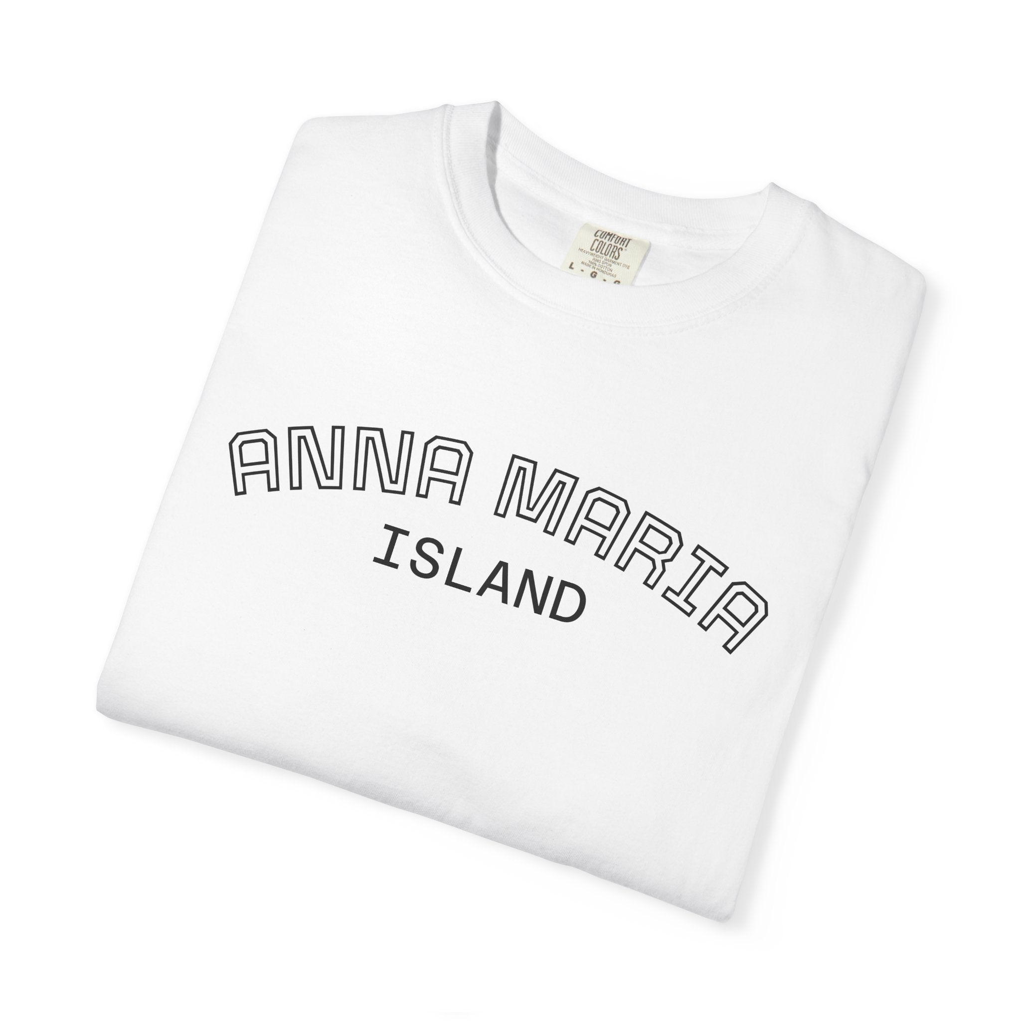 101 -  Tee Multi Colors Island Classic Tee — Minimalist Initials T-Shirt