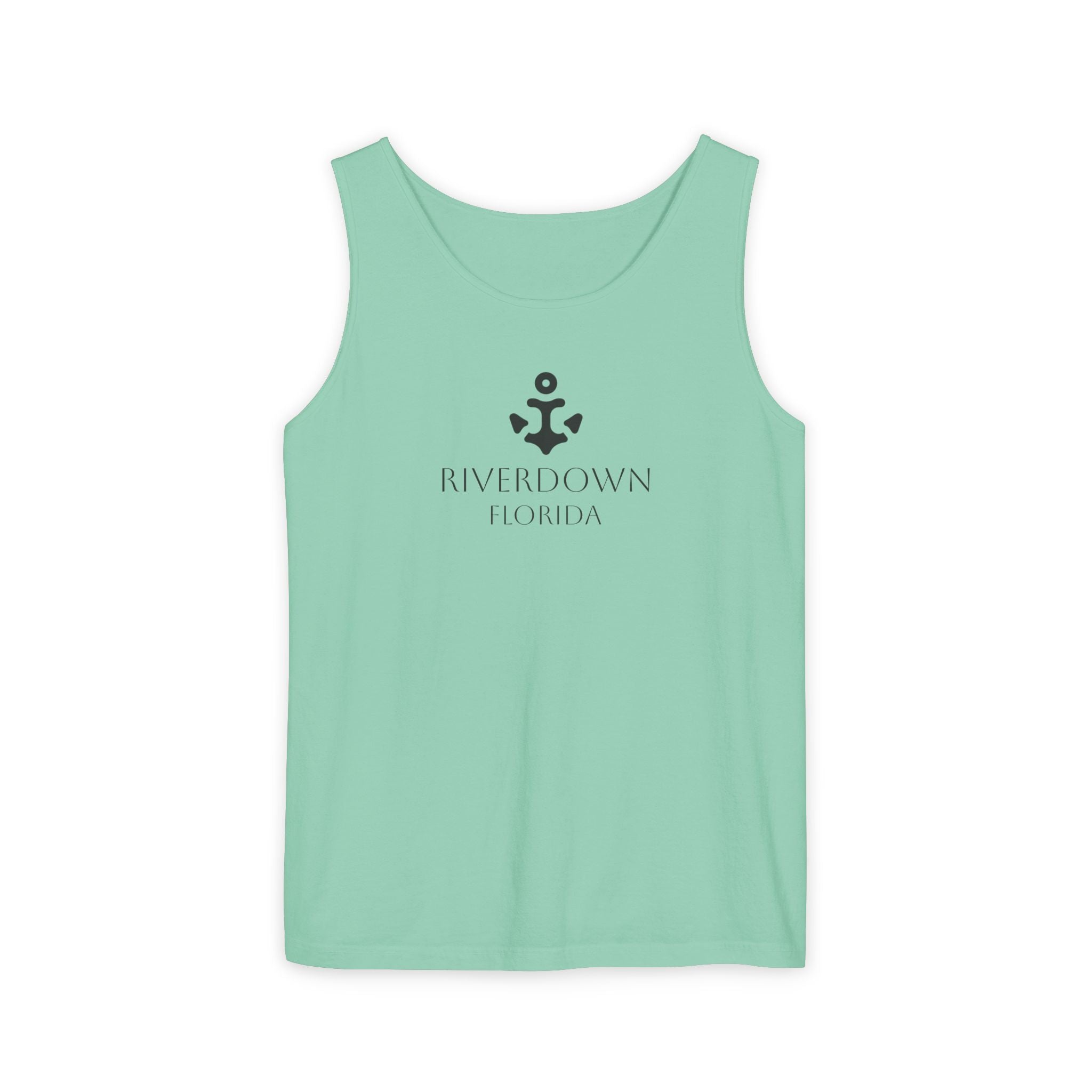 14 - Tank Top Multi Colors Coral Minimalist 'R|D' Monogram Tank Top — Lightweight Casual Summer Tee