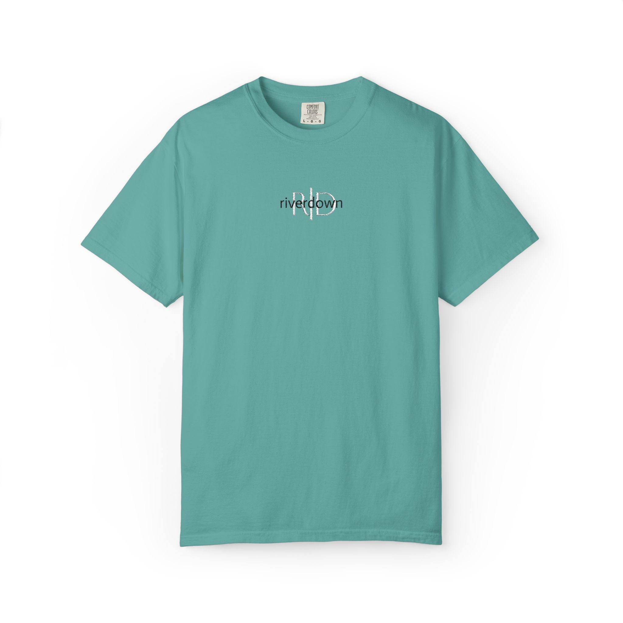 101 - RD Embroidered T-Shirt with Small Distressed Script Logo