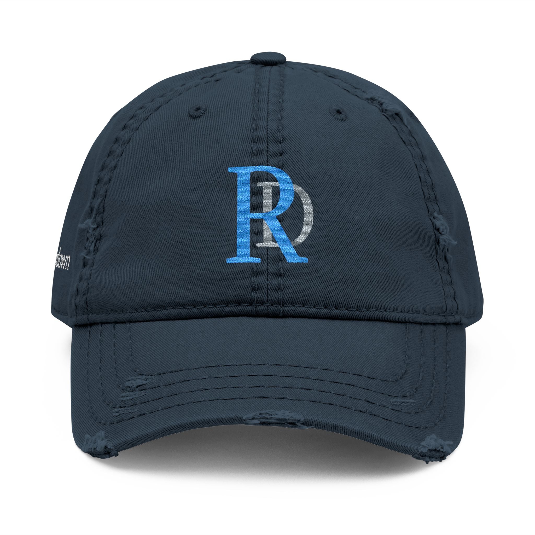 920 - Hat Multi Colors RD Distressed Embroidered 'Riverdown' Dad Hat – Vintage Washed Baseball Cap