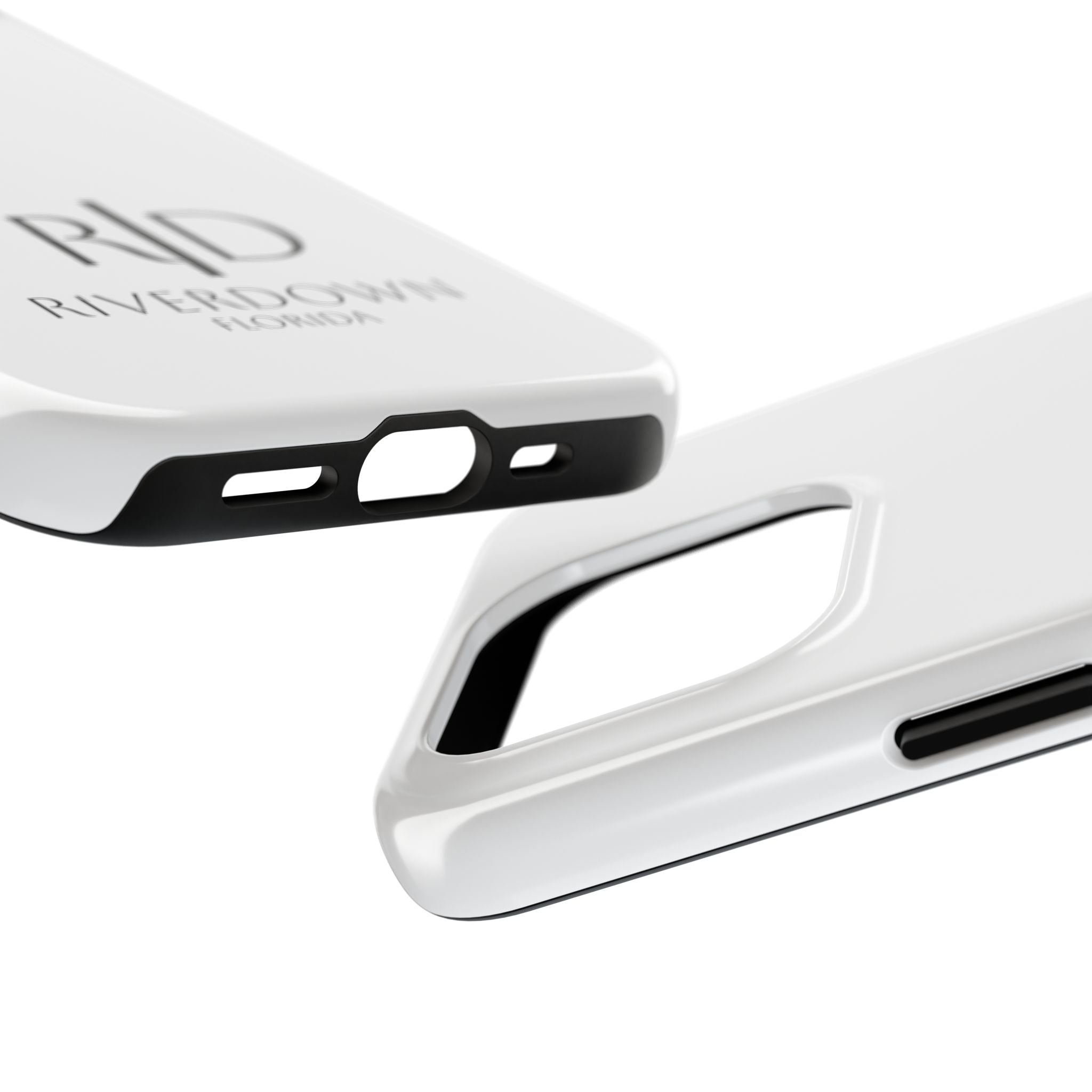 924 - Phone Case White Cap Riverdown Florida Tough Phone Case – Slim Protective iPhone Cover with R|D Logo