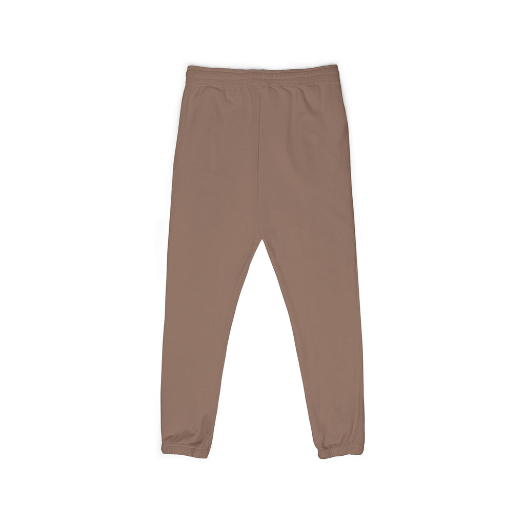 6 - Pants Sweats Vertical Script Multi Colors Joggers — Cozy Garment-Dyed Fleece Sweatpants with Side Text