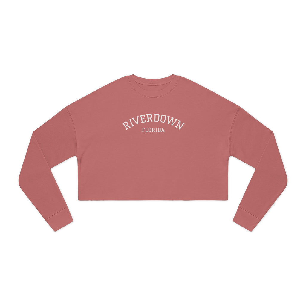 3 - Sweatshirt  Multi Colors Cropped — Minimal Monogram RD Women's Cozy Crop