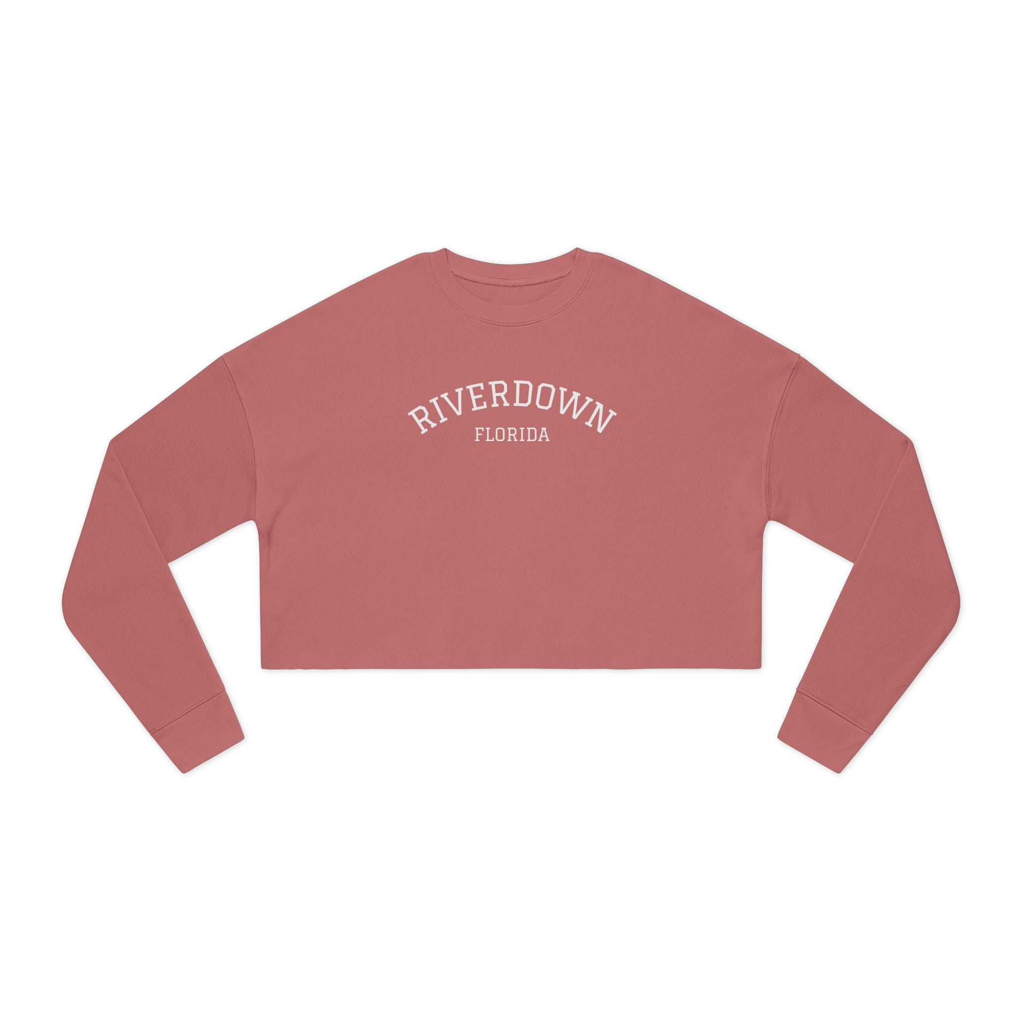 3 - Sweatshirt  Multi Colors Cropped — Minimal Monogram RD Women's Cozy Crop