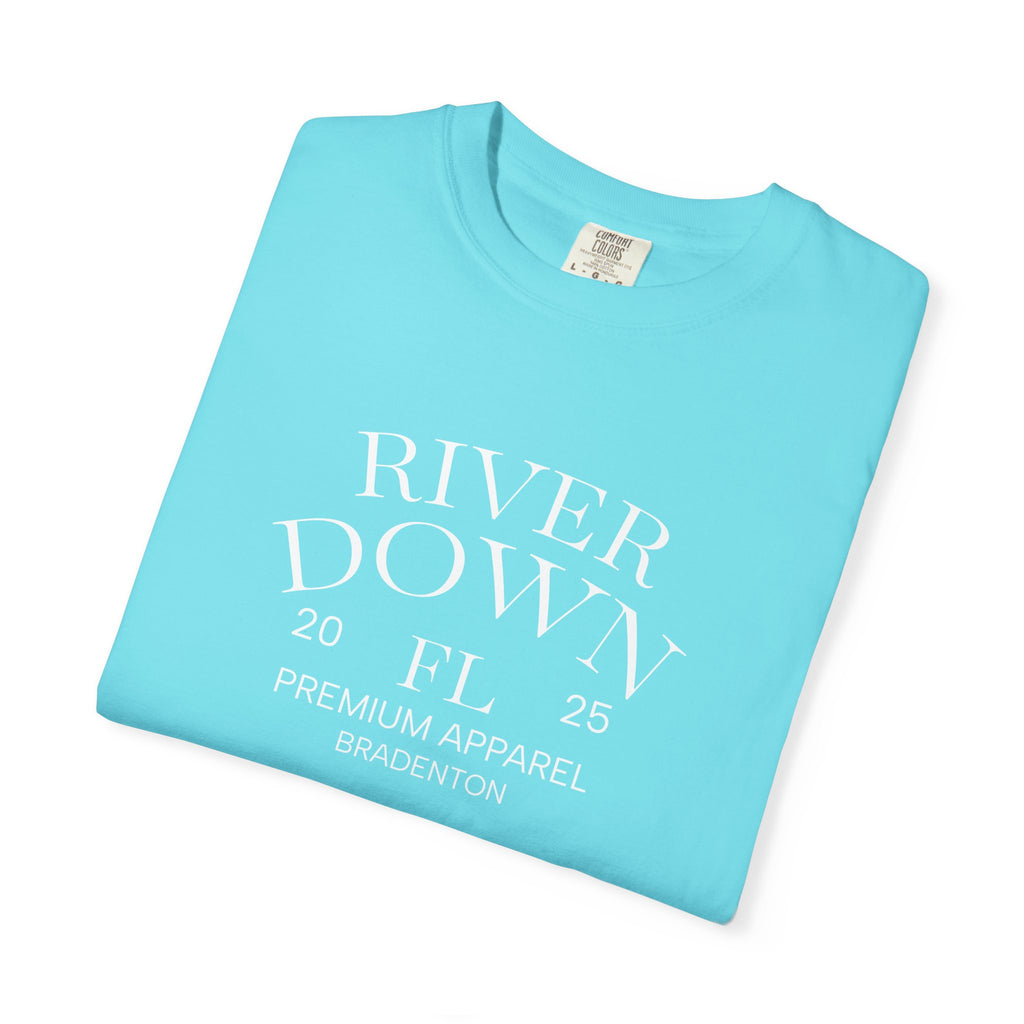 101 -  Tee Multi Colors Monogram R|D Plain Back Classic Tee — Minimalist Initials T-Shirt
