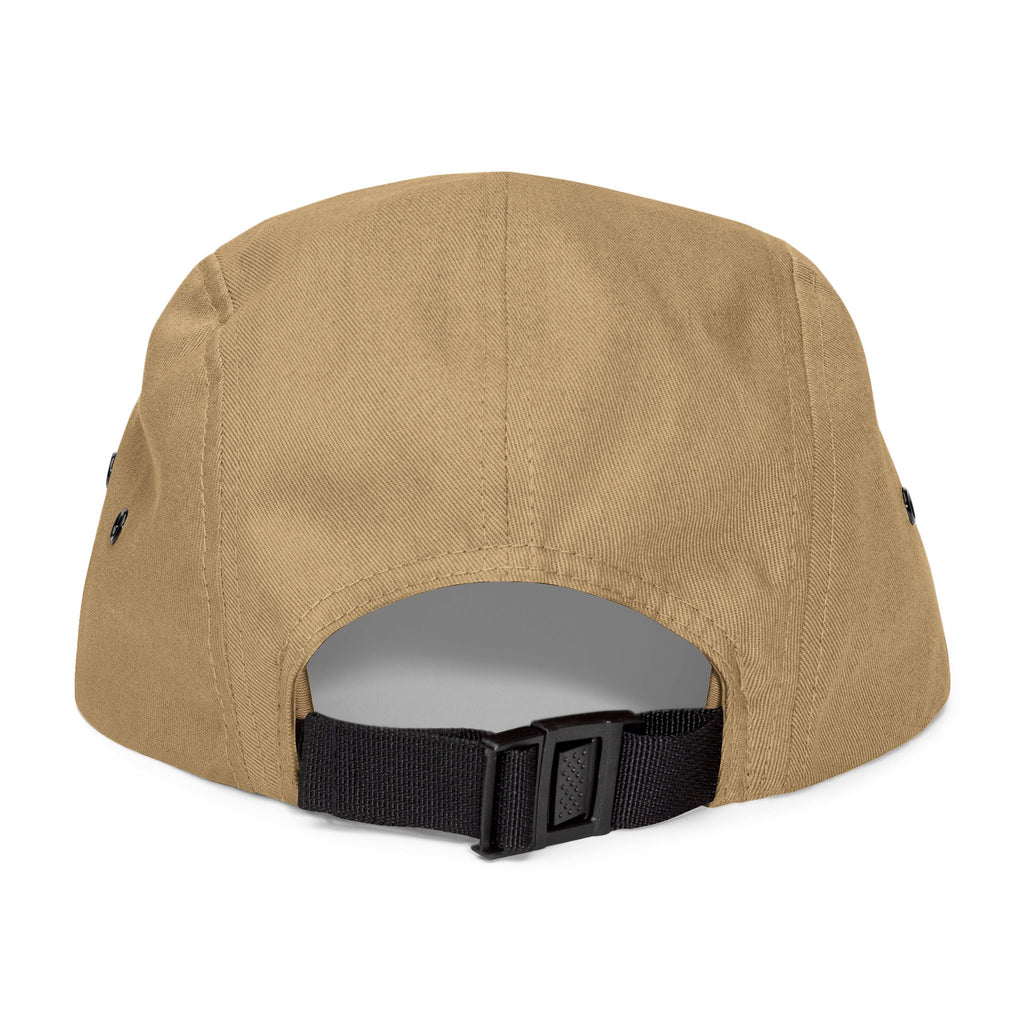 92 - Riverdown Embroidered 5-Panel Cap — Minimal Logo Hat for Everyday Wear