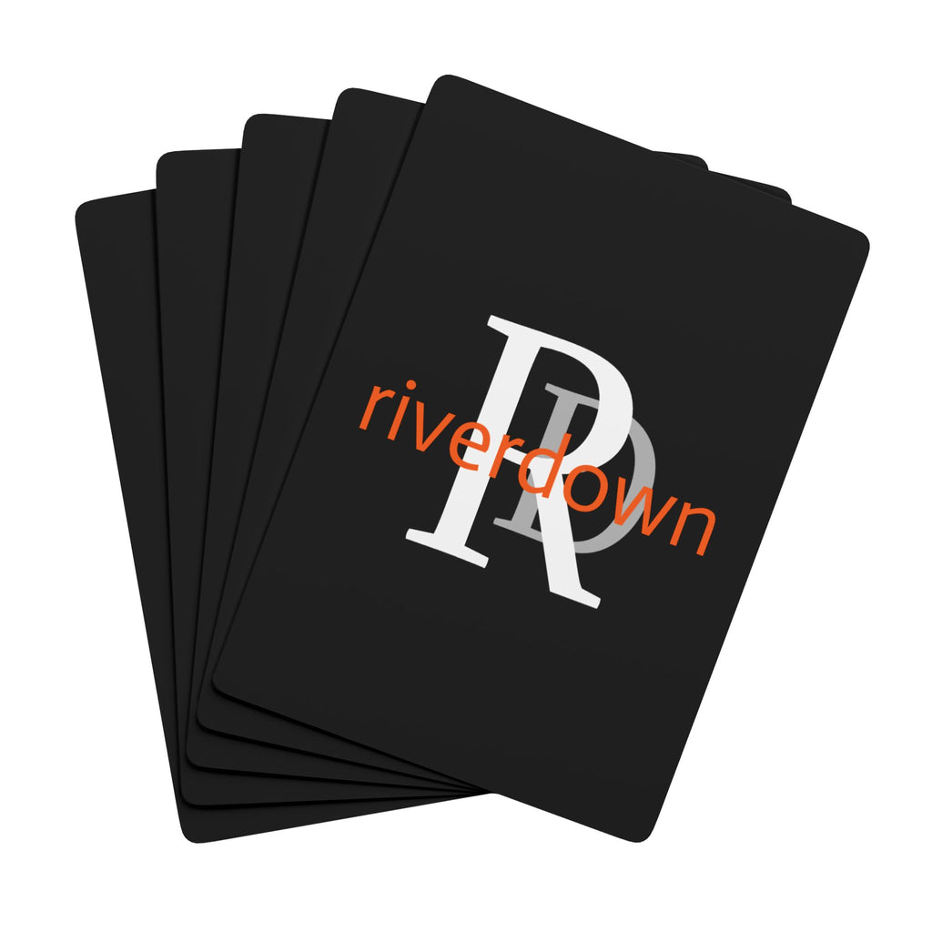929 - Poker Playing Cards – Luxury Black & White Spade Deck (Ace of Spades Design)