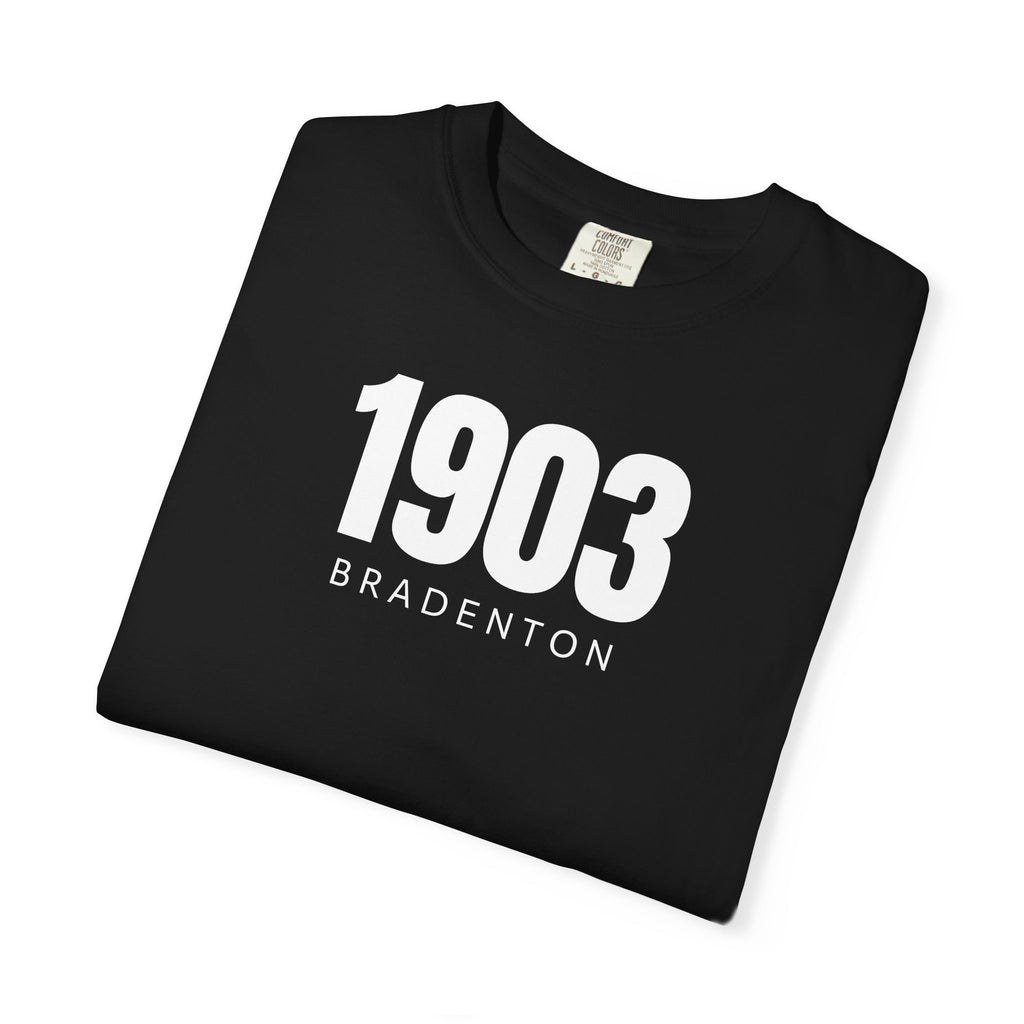 101 - Tee Multi Colors Bradenton 1903 Classic Tee — Minimalist Initials T-Shirt