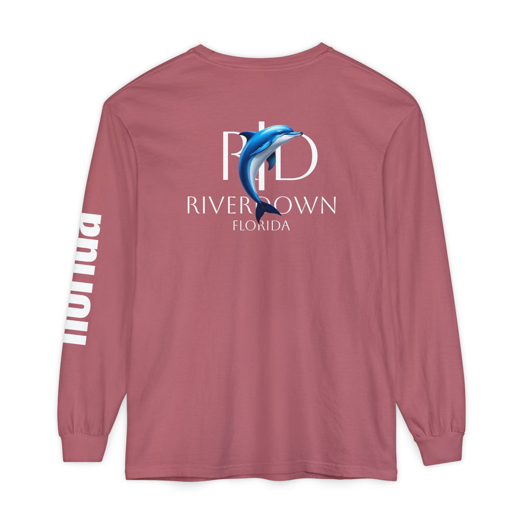 2 - Long Sleeve Tee Multi Colors 'R|D' — Florida Sleeve Graphic