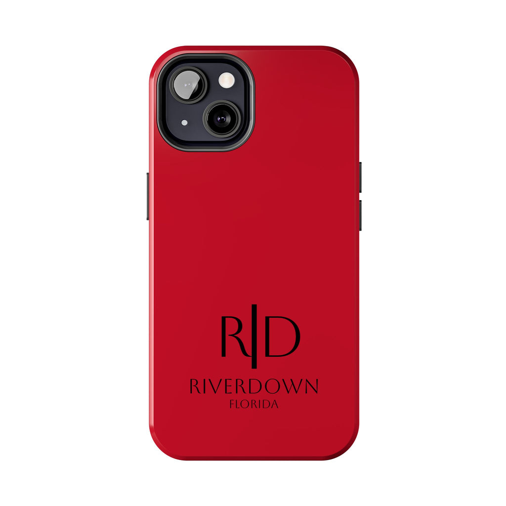 924 - Phone Case Red Berry Riverdown Florida Tough Phone Case – Slim Protective iPhone Cover with R|D Logo