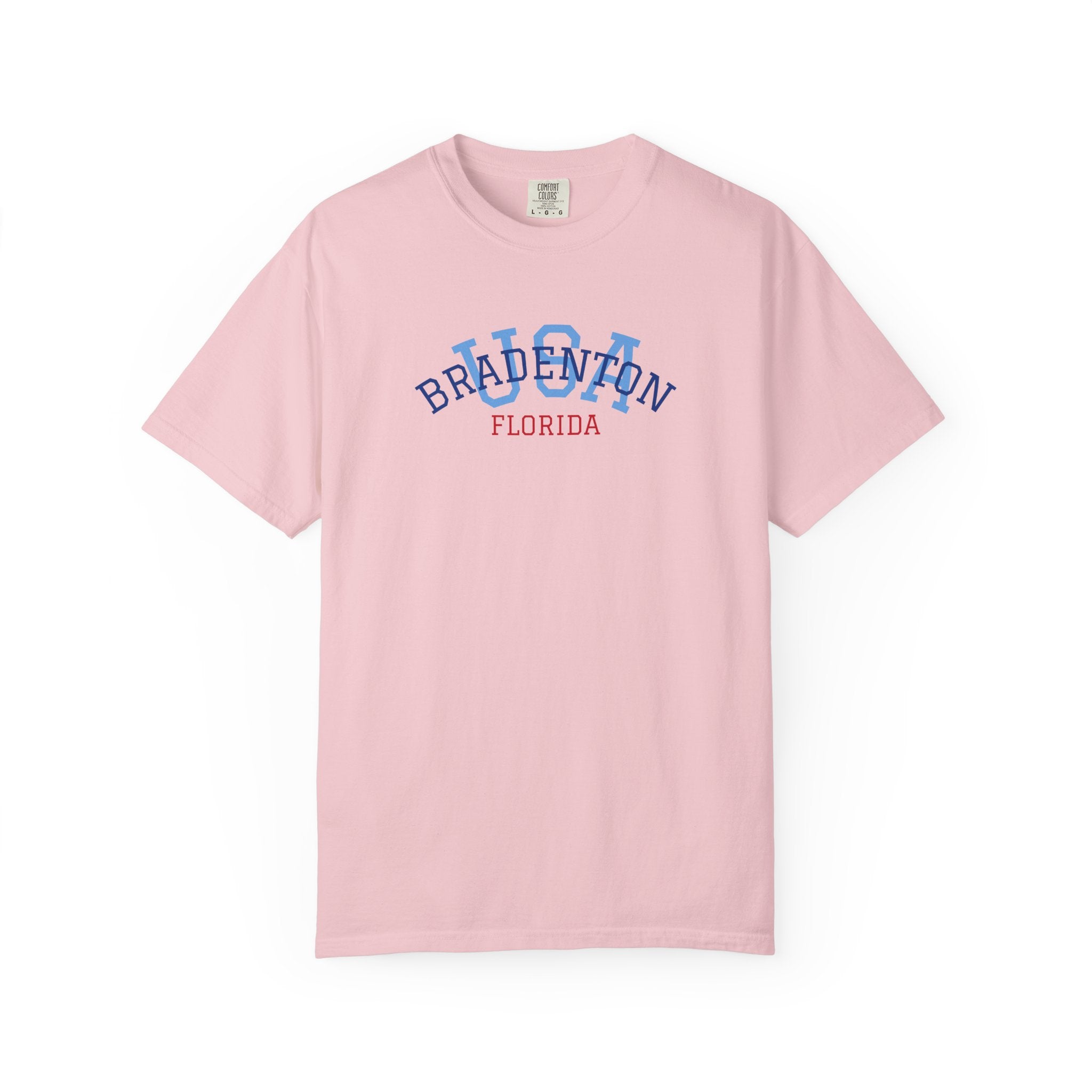 10 - Tee Multi Colors USA -  Minimalist Initials T-Shirt