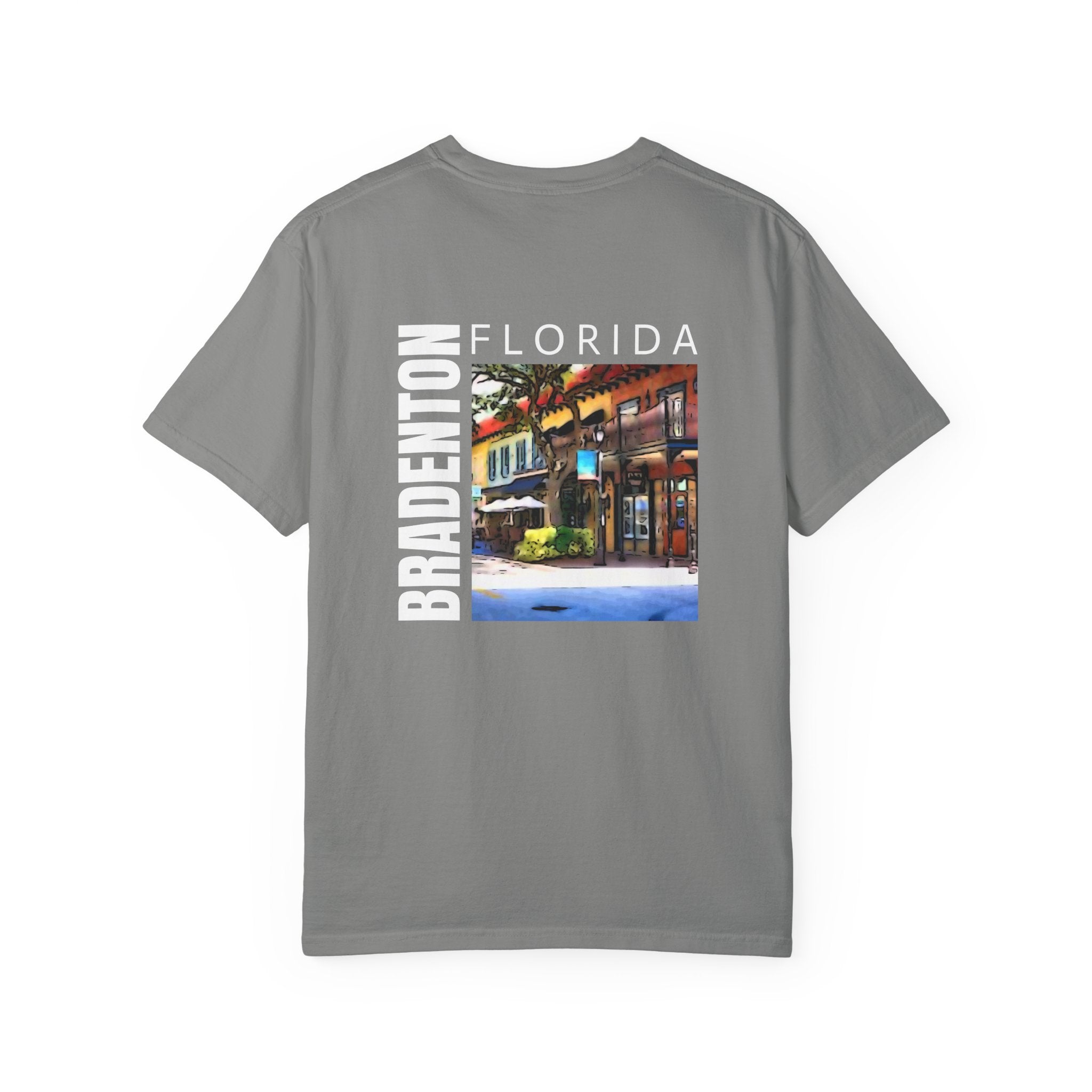 10 - Tee Multi Colors DOWNTOWN Minimalist Initials T-Shirt
