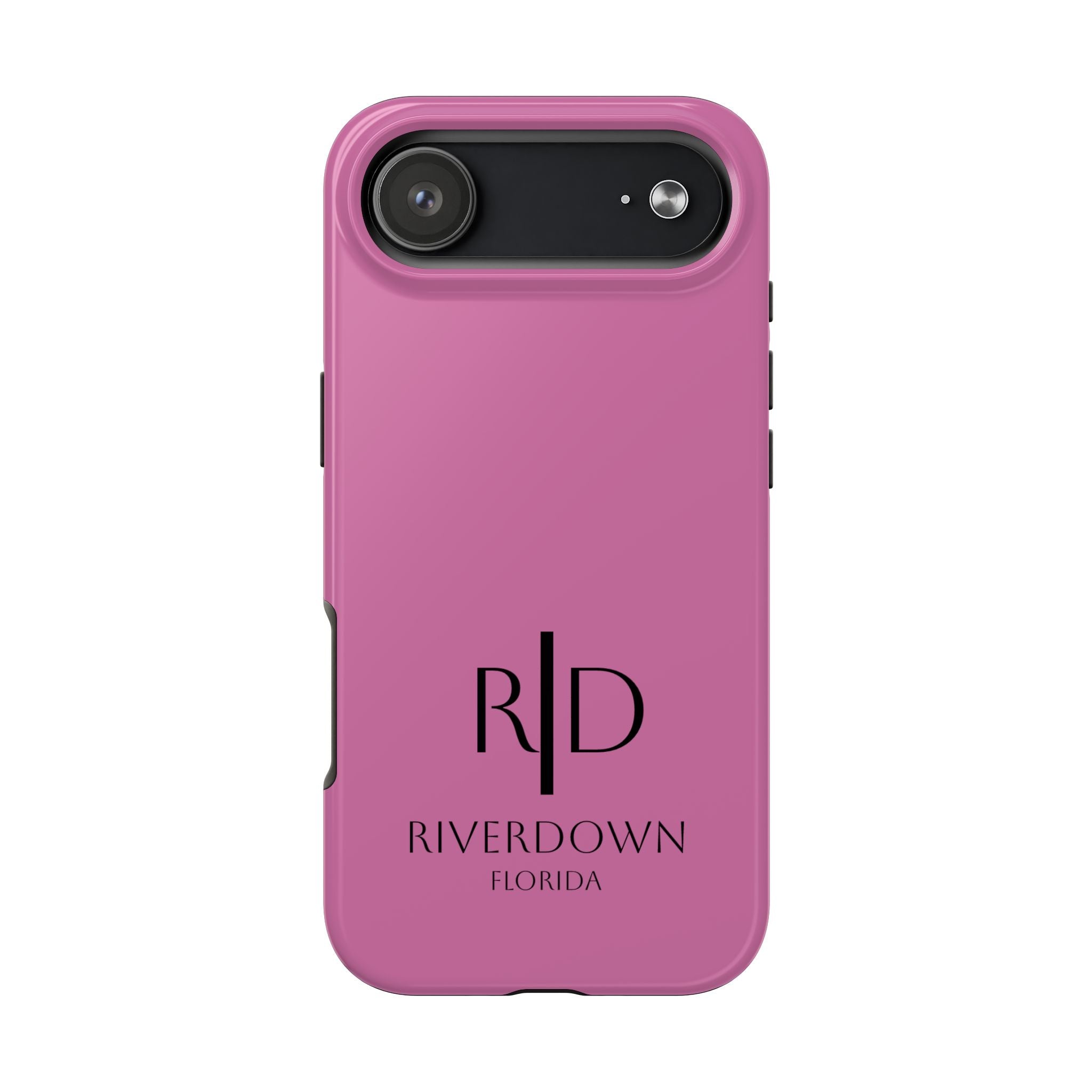 924 - Phone Case Pink Peddle — Durable Protective Phone Cover with Monogram Logo