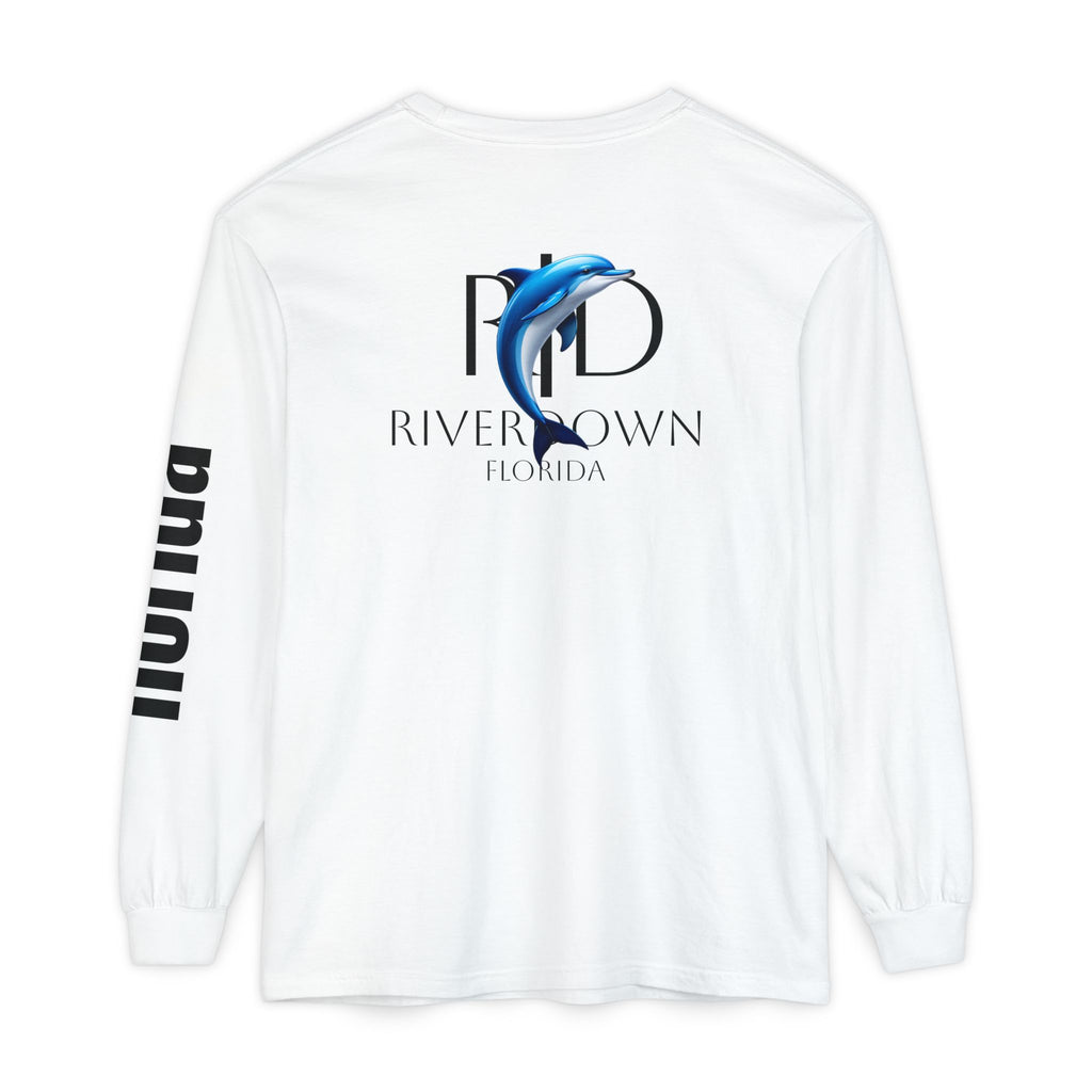 2 - Long Sleeve Tee Multi Colors 'R|D' — Florida Sleeve Graphic