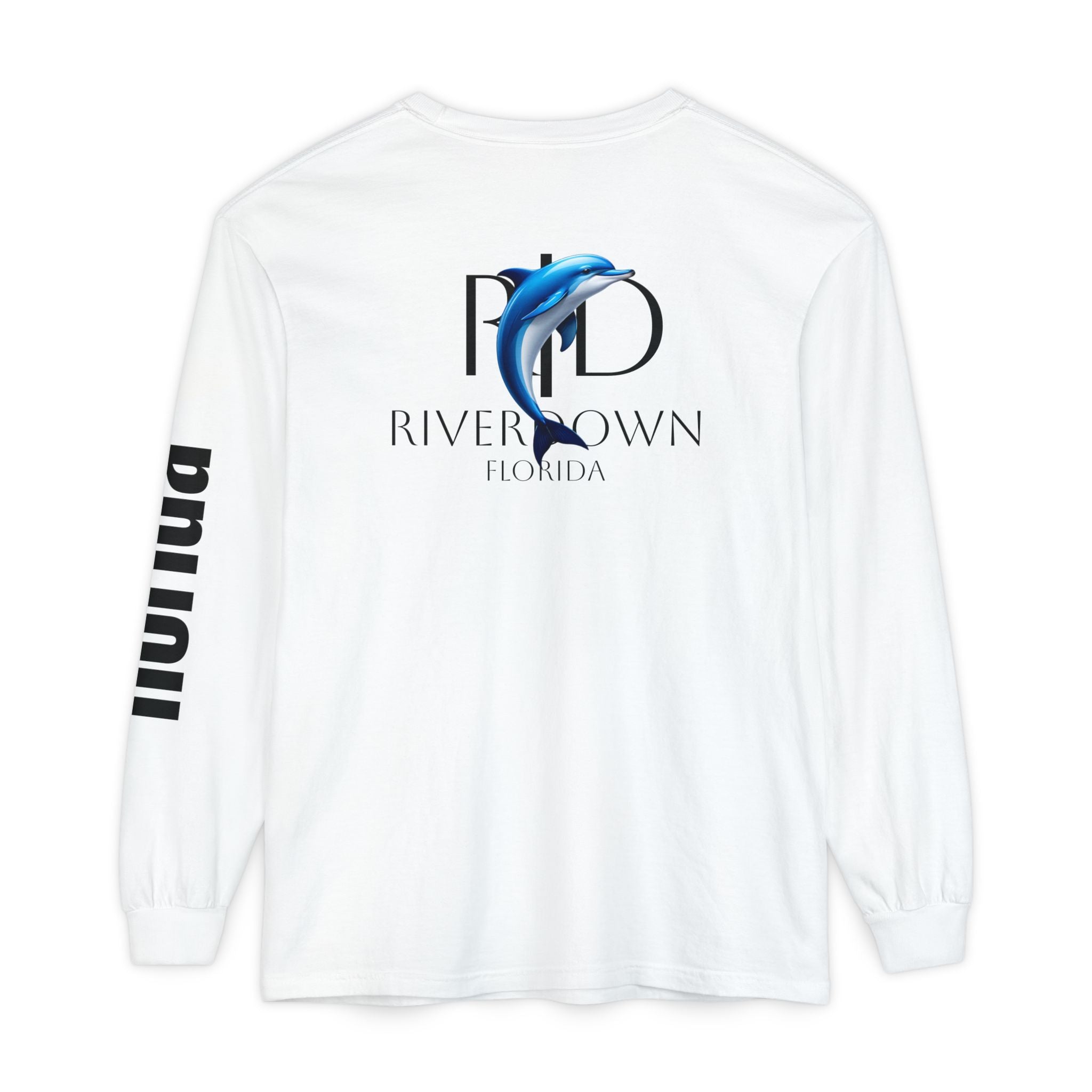 2 - Long Sleeve Tee Multi Colors 'R|D' — Florida Sleeve Graphic
