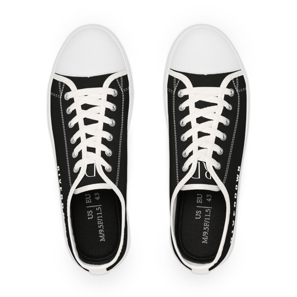 81 - Men's Night Low-Top Sneakers — Casual Canvas Trainers