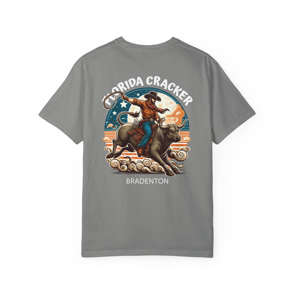 10 - Tee Multi Colors Florida Cracker -  Minimalist Initials T-Shirt