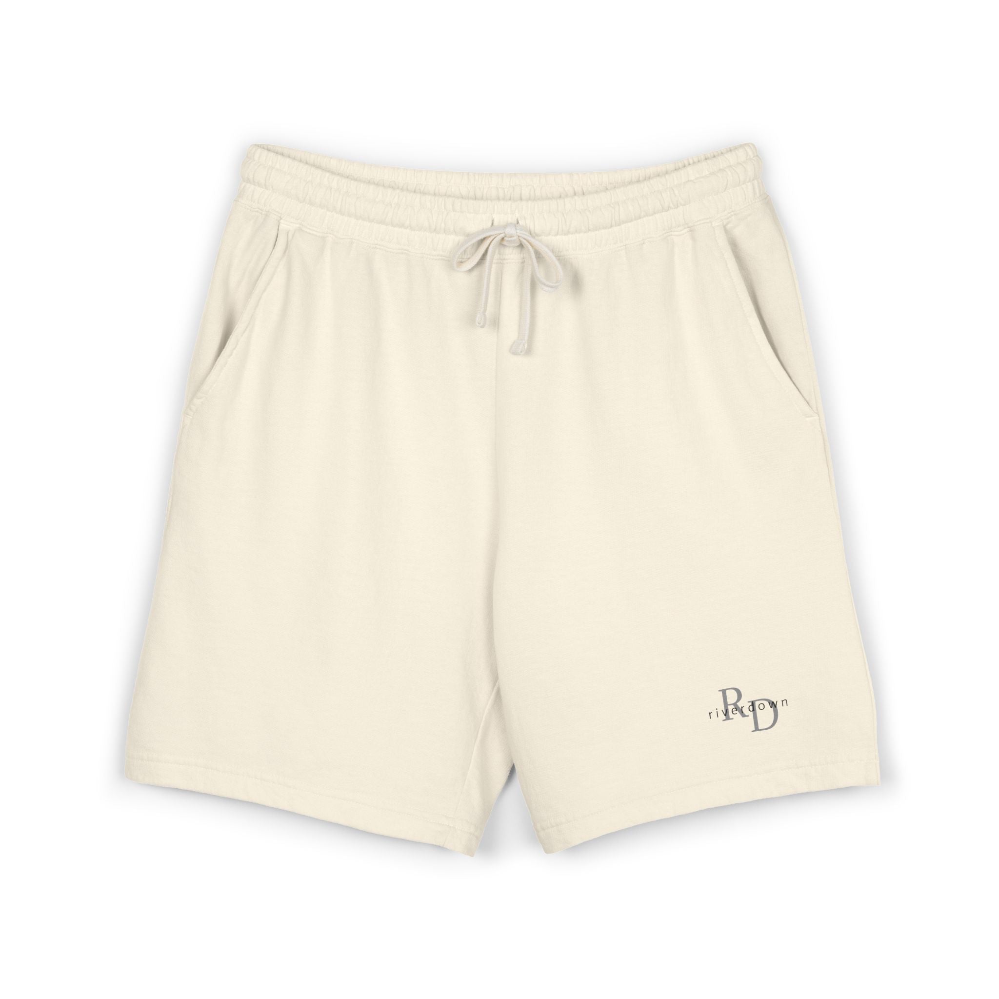 7 - Lightweight Fleece Sweat Shorts — Garment-Dyed Casual Lounge Shorts