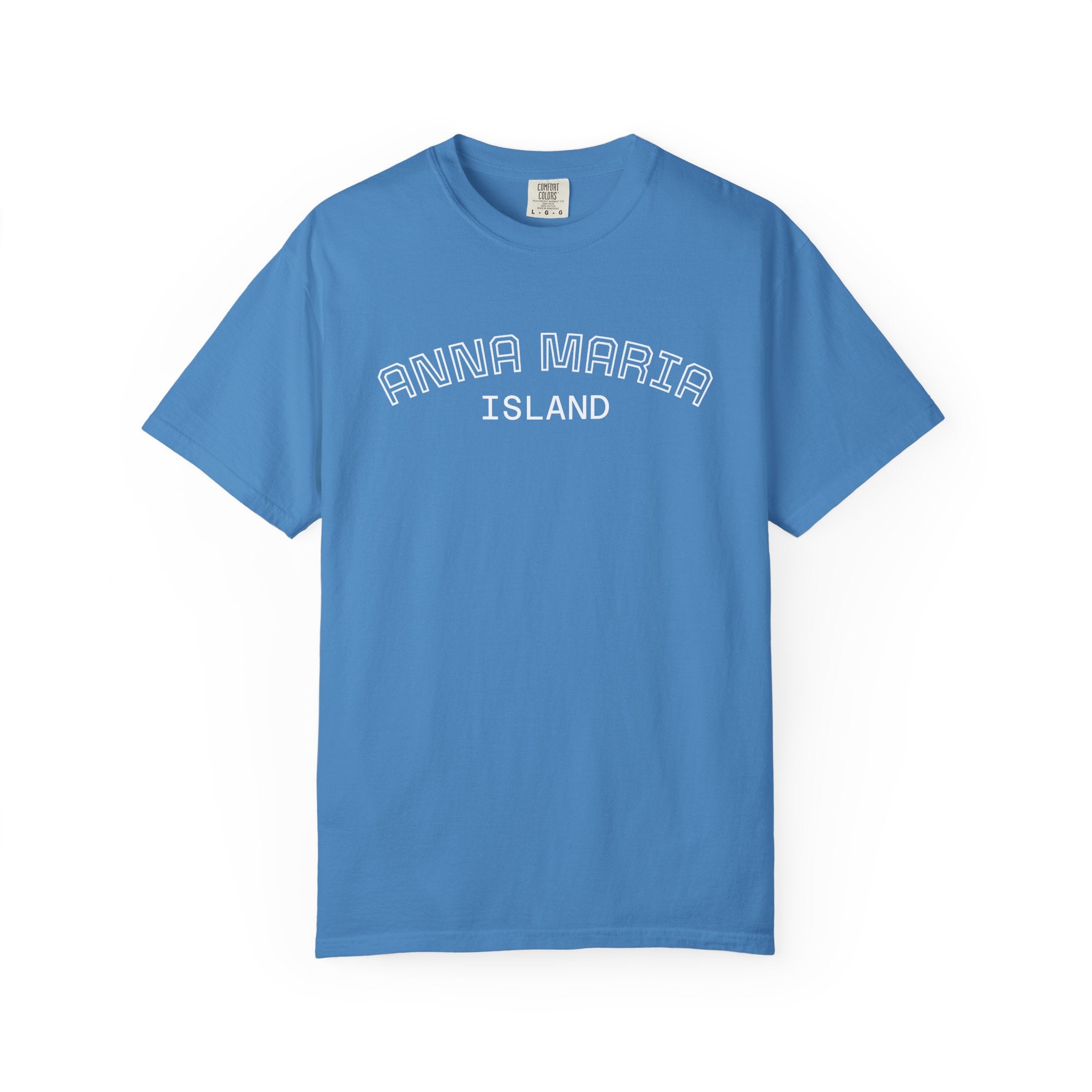 101 -  Tee Multi Colors Island Classic Tee — Minimalist Initials T-Shirt