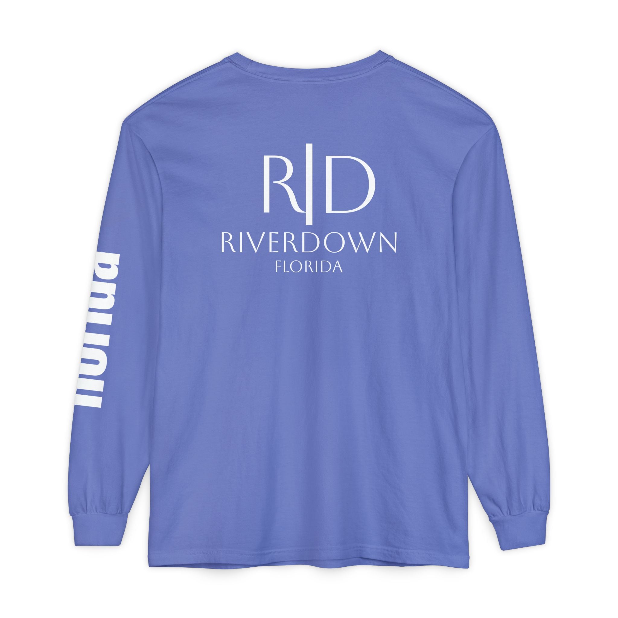 2 - Long Sleeve Tee Multi Colors 'R|D' — Florida Sleeve Graphic