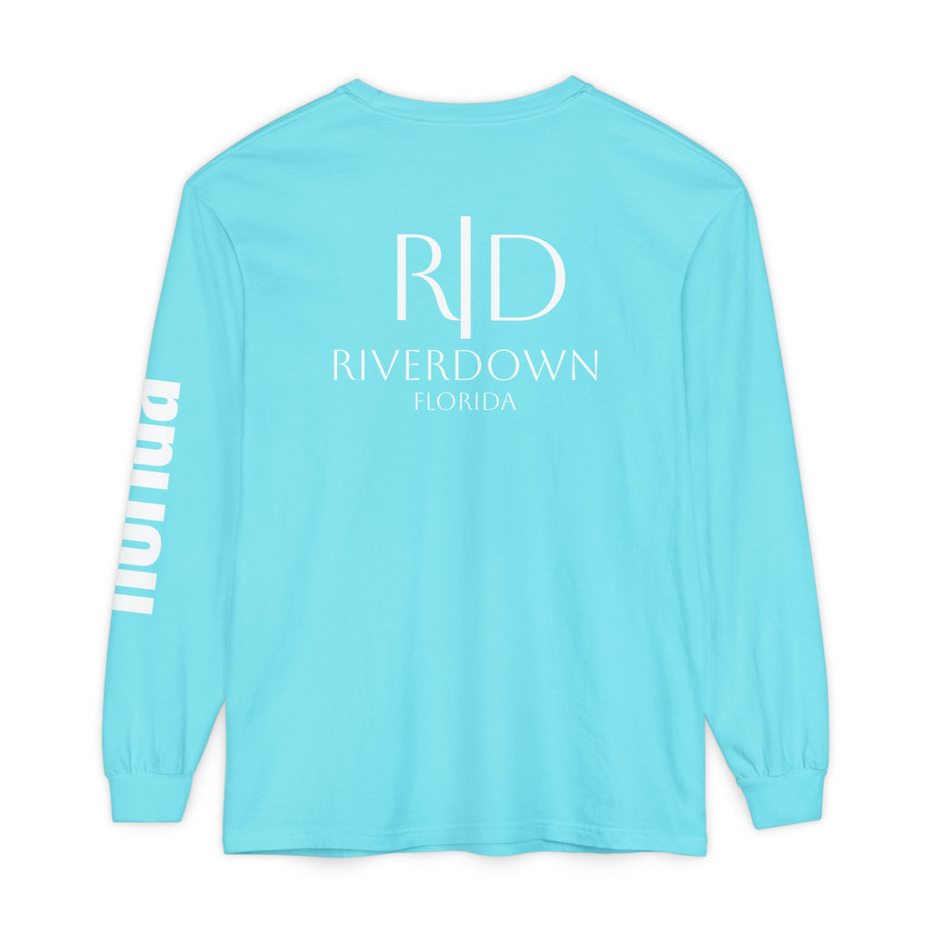 2 - Long Sleeve Tee Multi Colors 'R|D' — Florida Sleeve Graphic