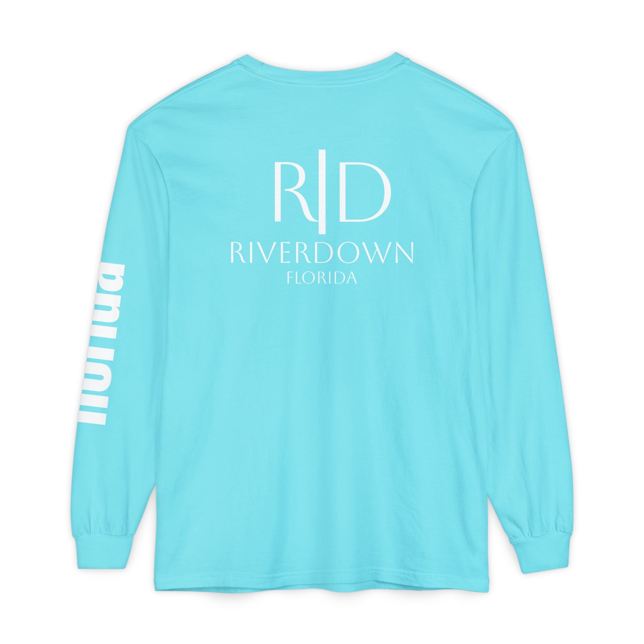 2 - Long Sleeve Tee Multi Colors 'R|D' — Florida Sleeve Graphic