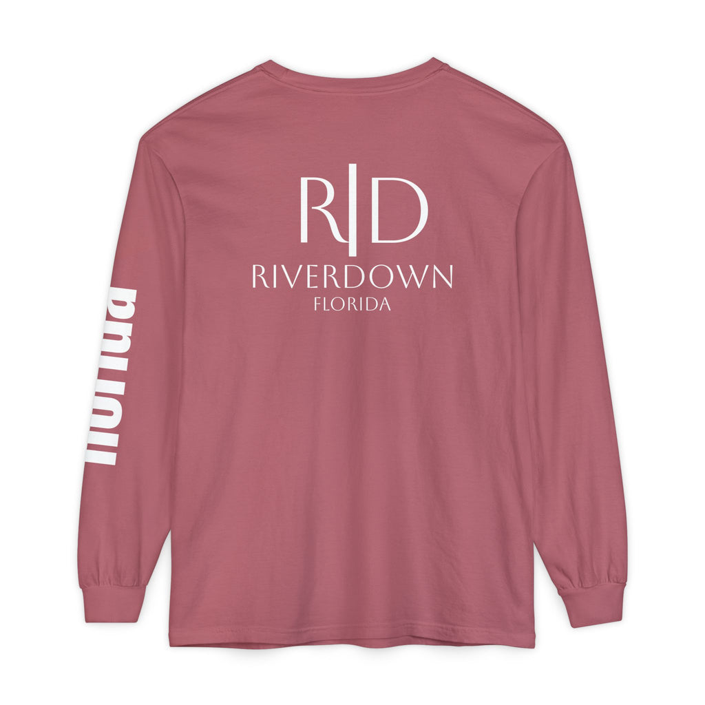2 - Long Sleeve Tee Multi Colors 'R|D' — Florida Sleeve Graphic