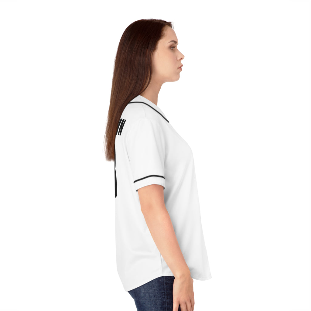 12 - Spring Training Baseball Jersey Women's Baseball Jersey — R|D Logo Front & Back