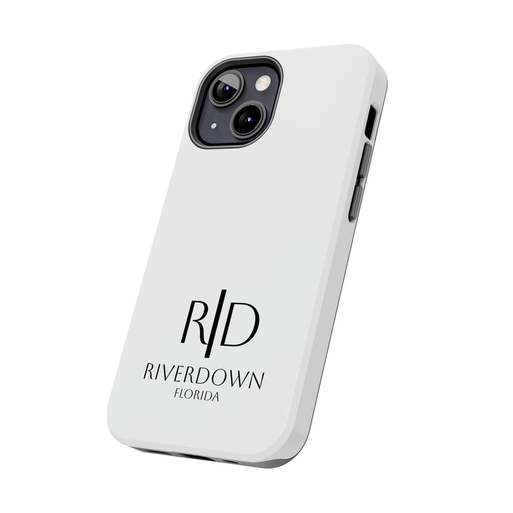 924 - Phone Case White Cap Riverdown Florida Tough Phone Case – Slim Protective iPhone Cover with R|D Logo