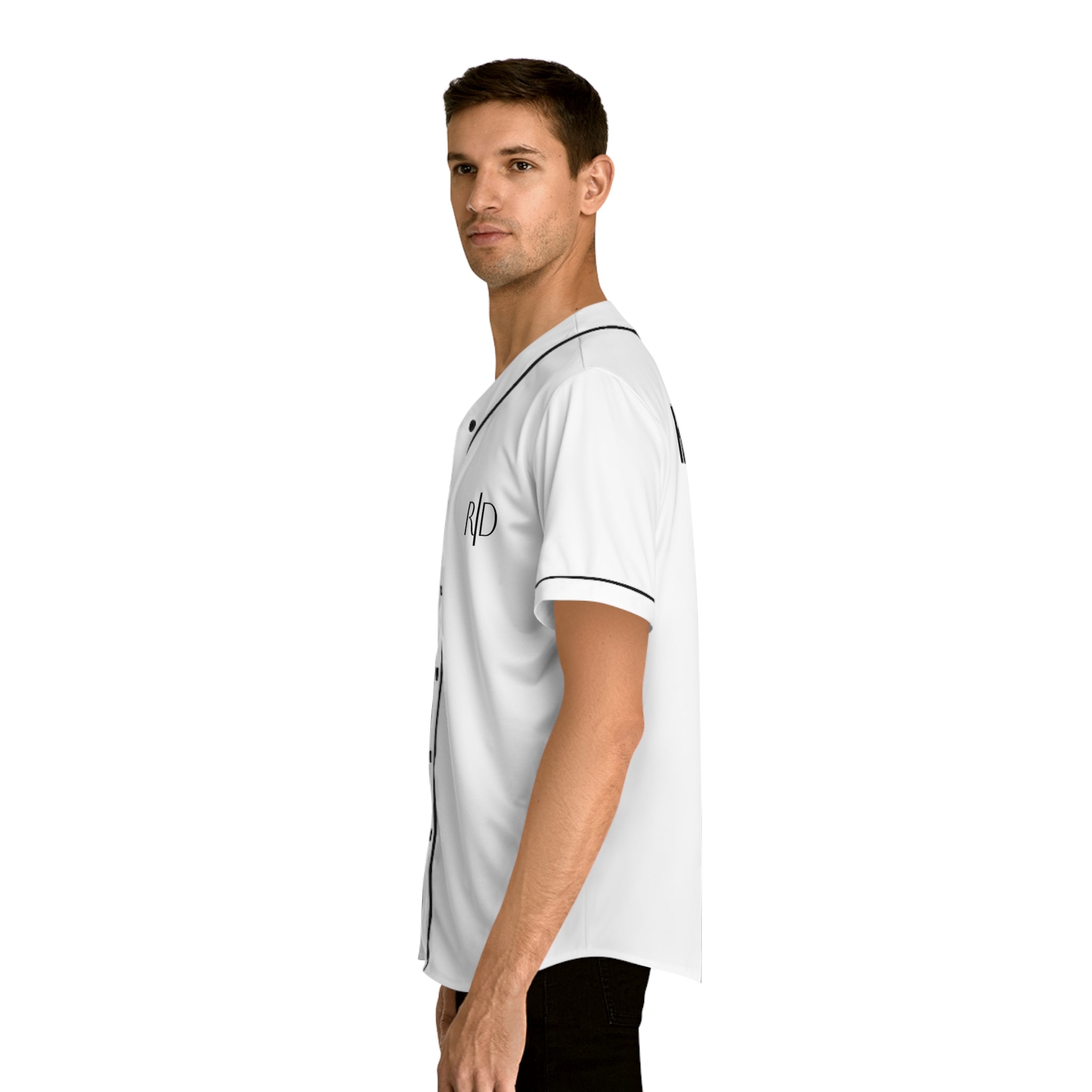 12 - Spring Training Baseball Jersey — Men’s White Logo Team Shirt
